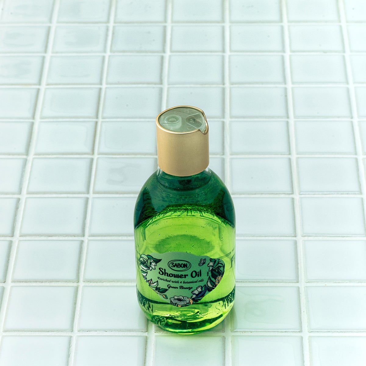 SABONのシャワーオイル グリーン・ブリーズ