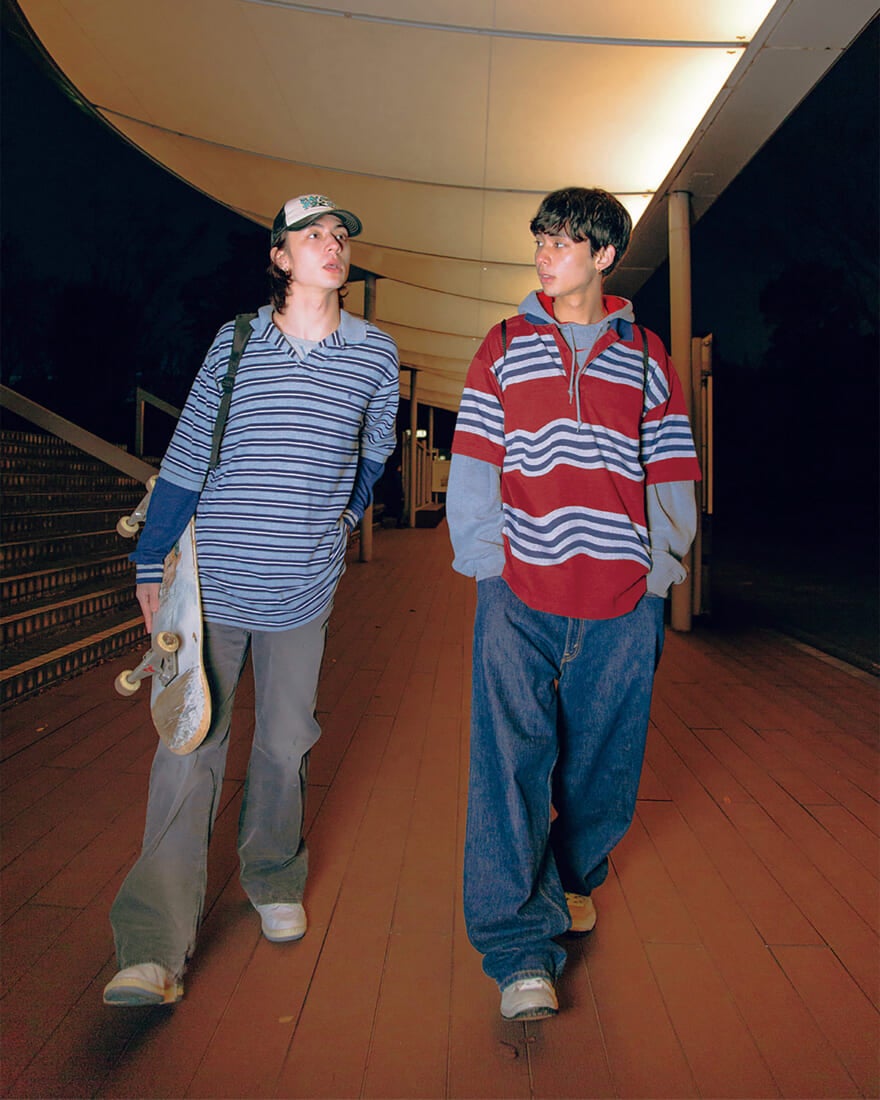 松井大奈と松岡 光　６