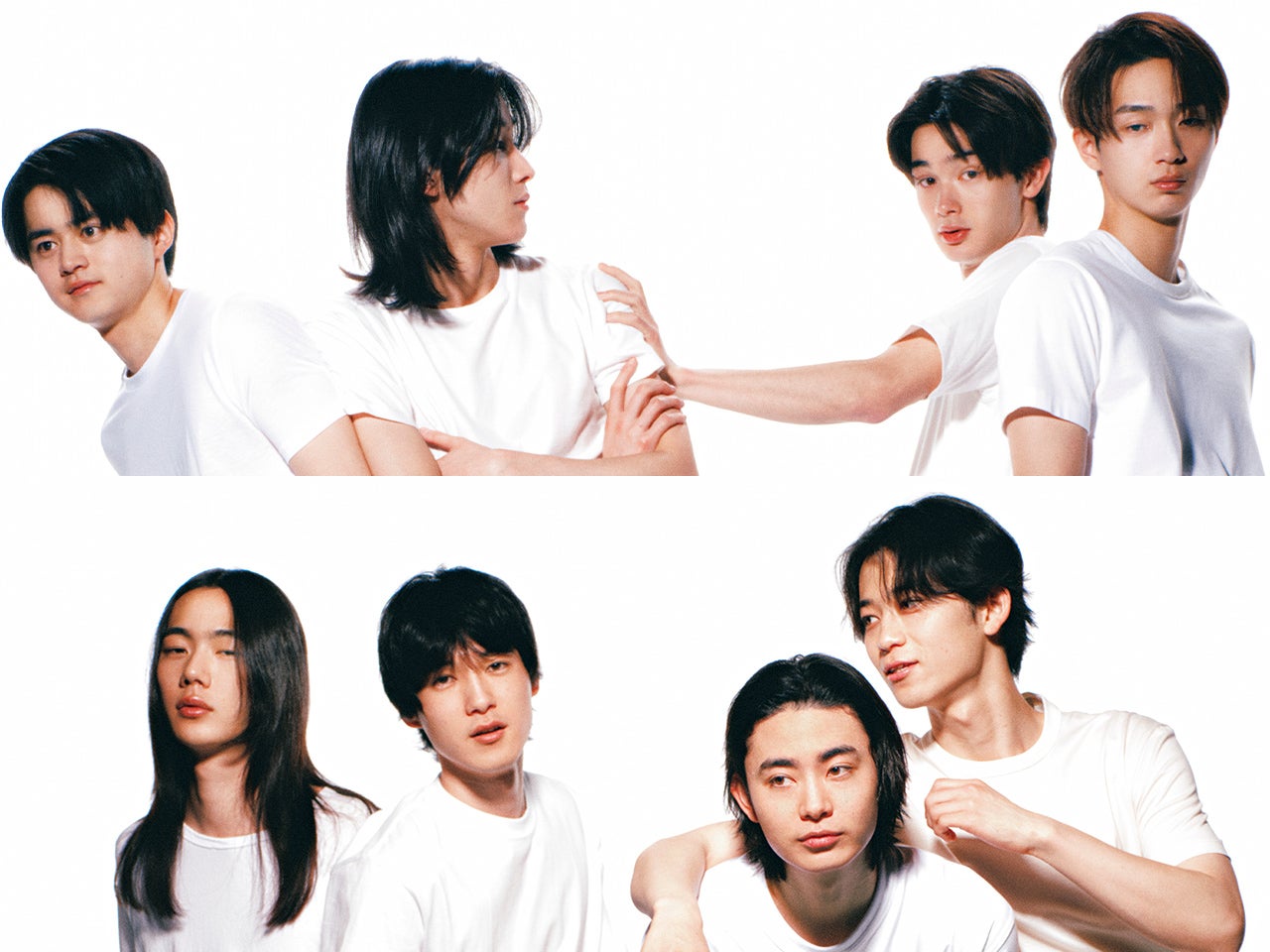 専属モデルたちがまとう、それぞれの『My Blue Story』。Tシャツ、ジーンズ、ニットポロシャツ...特別な“青”を探して。
