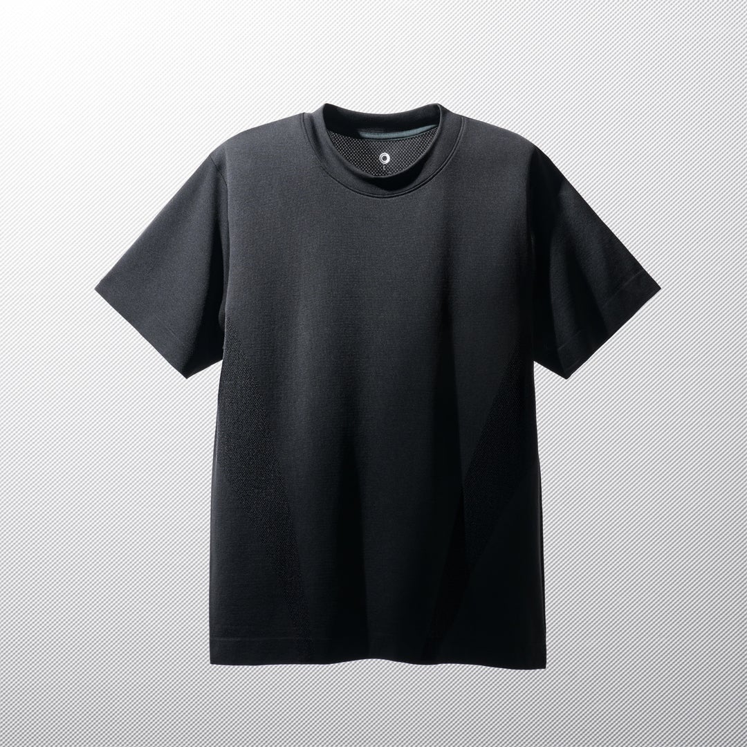 ファミリーマートのコンビニエンスウェア/機能Tシャツのブラック