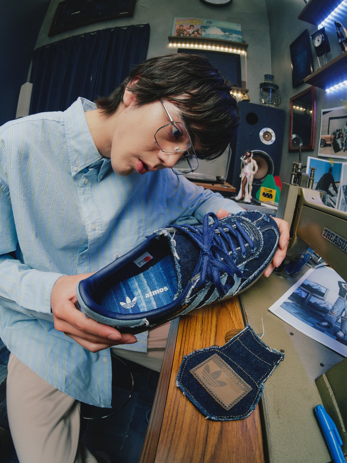 atmos・atmos pinkと adidas Originals コラボモデル メンズ