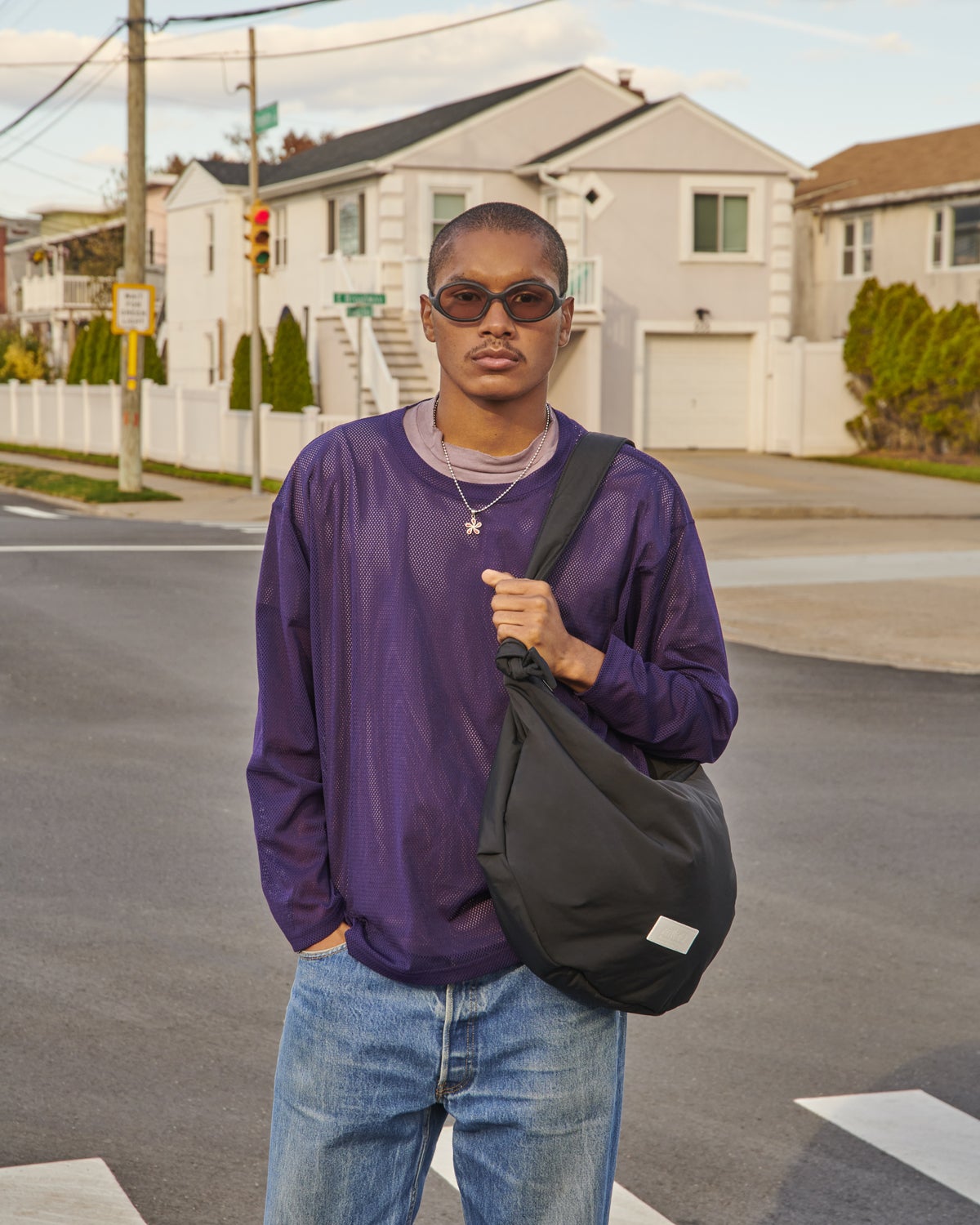 MONTROSE SHOULDER BAG PADDED POLYESTER POPLIN 2