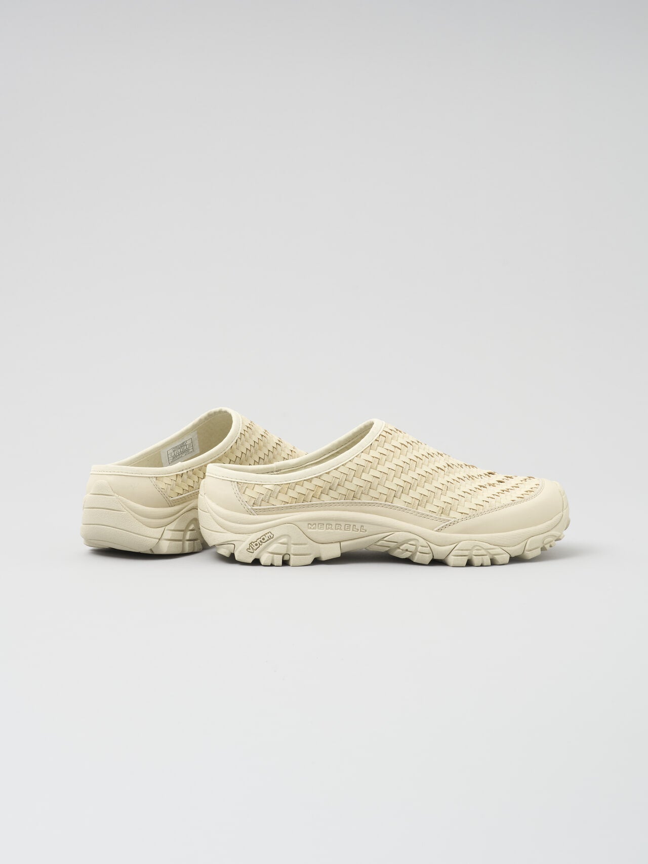 MERRELL、MOAB 2 SLIDE LEATHER WOVEN、スタッコ、バック