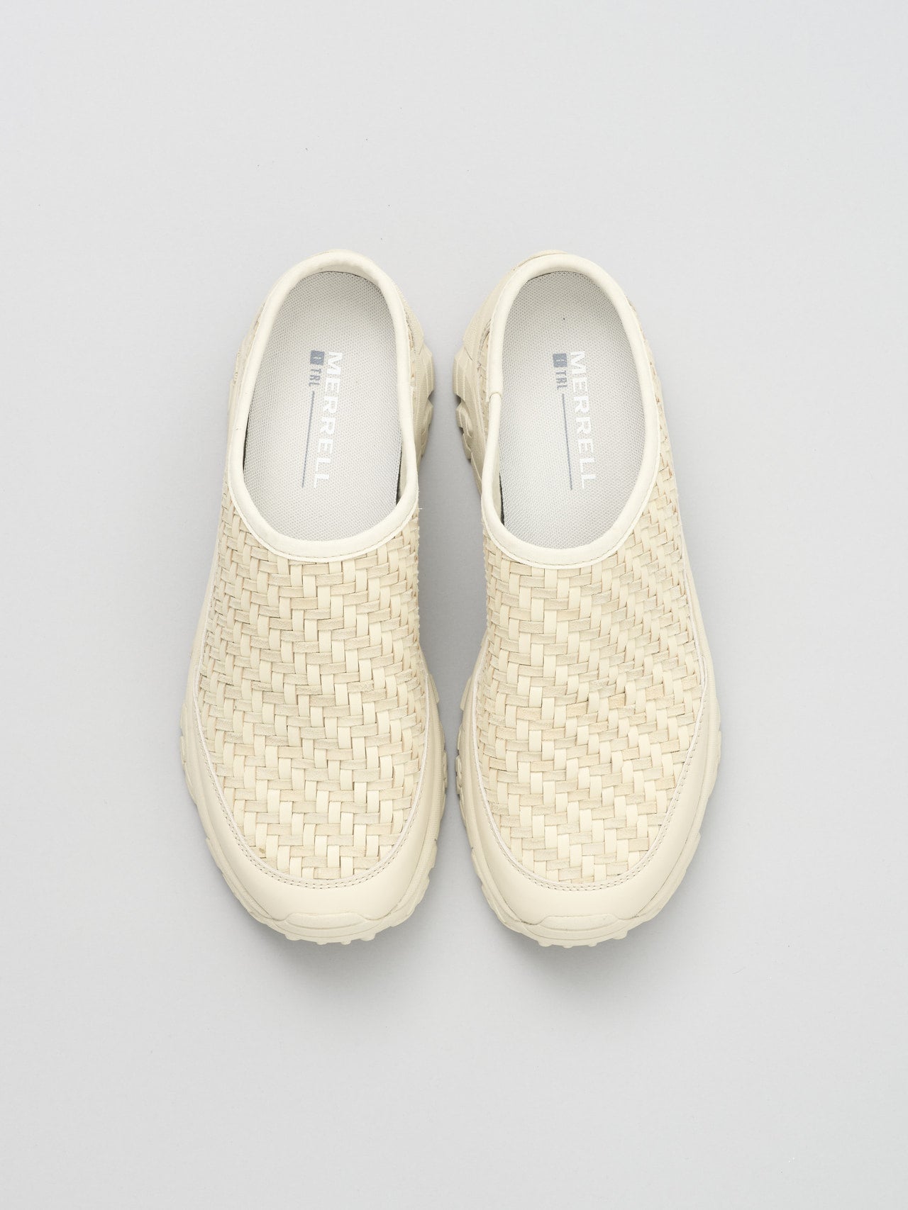 MERRELL、MOAB 2 SLIDE LEATHER WOVEN、スタッコ、正面