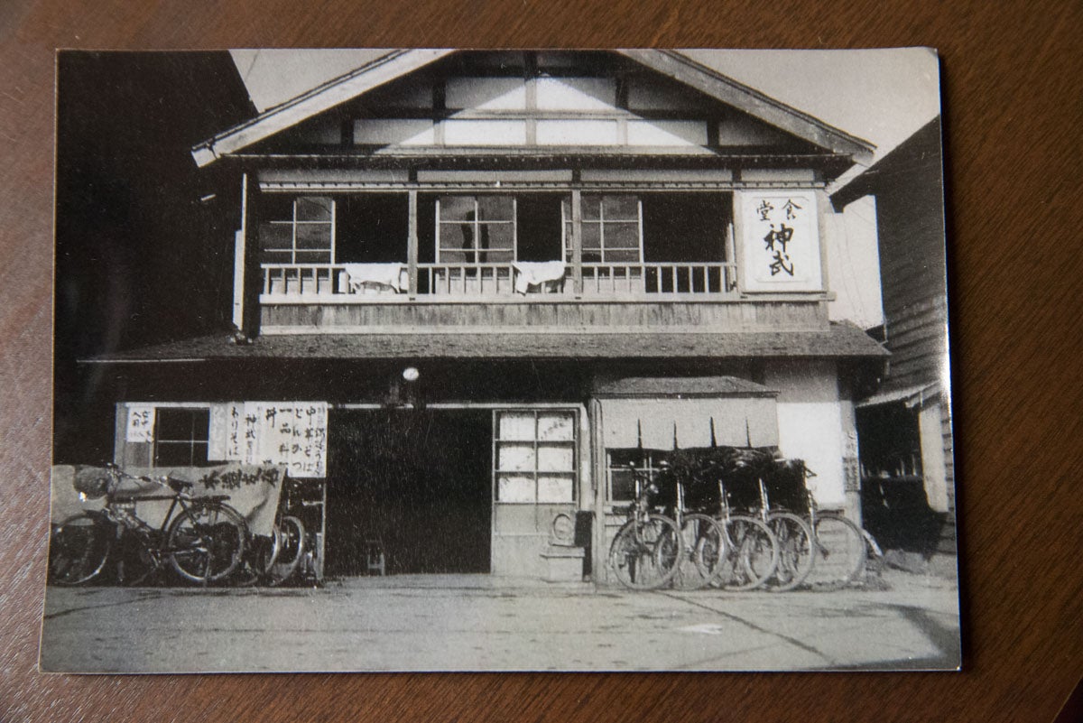 青森県つがる市『神武食堂』創業当時の店構え