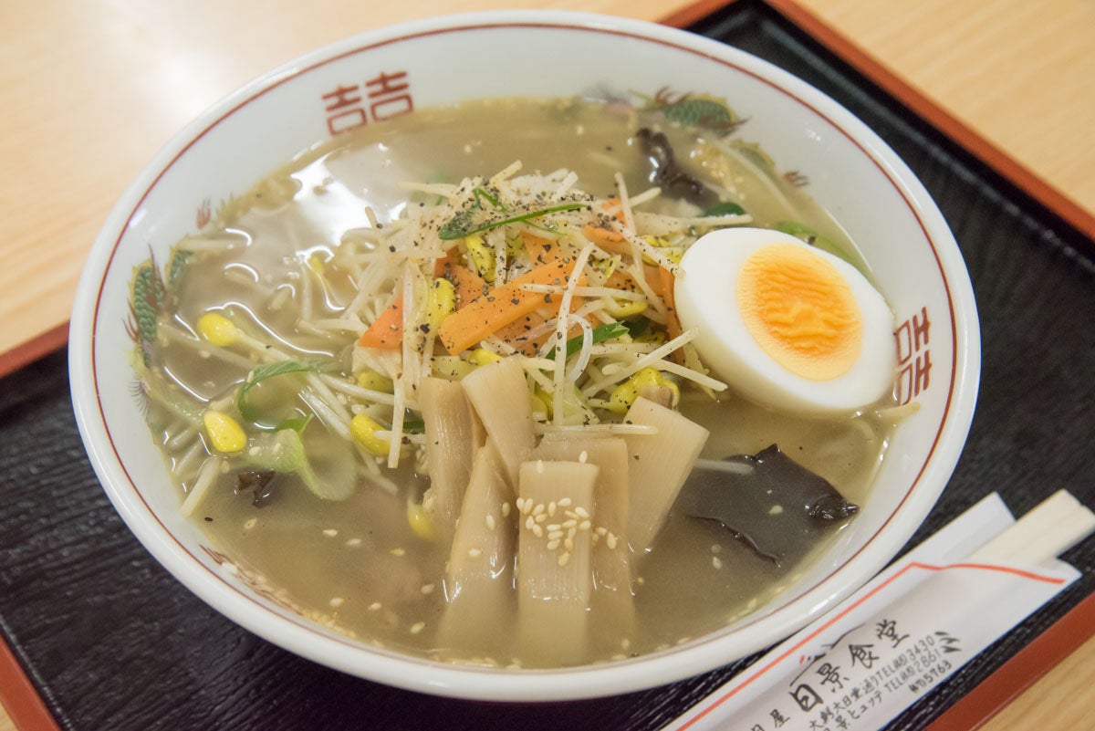 青森県大鰐町『朝日屋 日景食堂』ラーメン