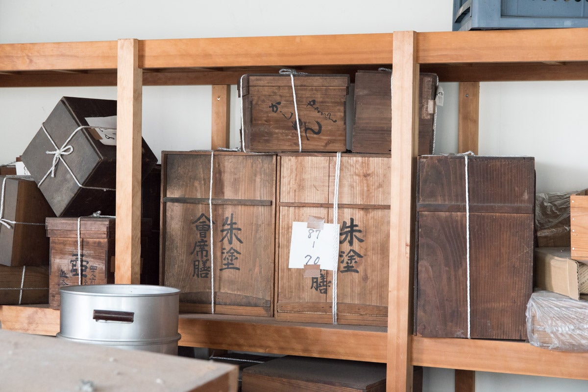 熊本県熊本市『山本屋食堂』昔から使われてきた道具