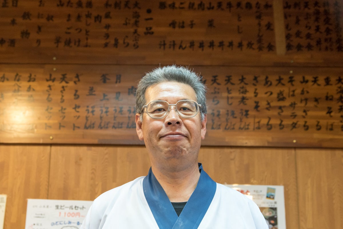熊本県熊本市『山本屋食堂』の店主