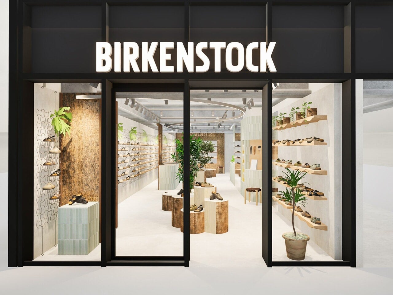 BIRKENSTOCK 渋谷コンセプトストア 内装1