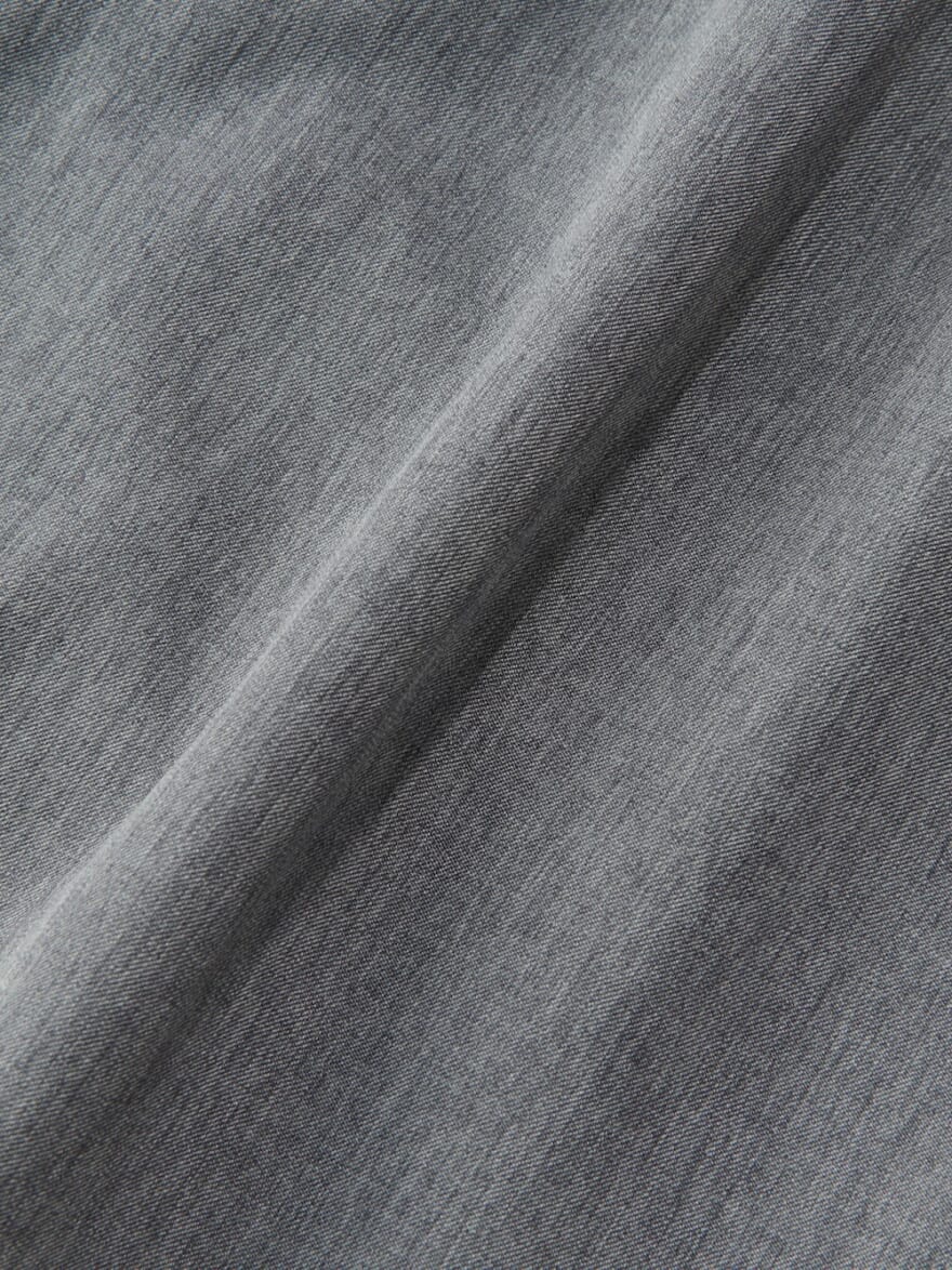 フレッシュサービスの涼しいシャツ／COOLFIBER OPEN COLLAR L/S SHIRTの素材感