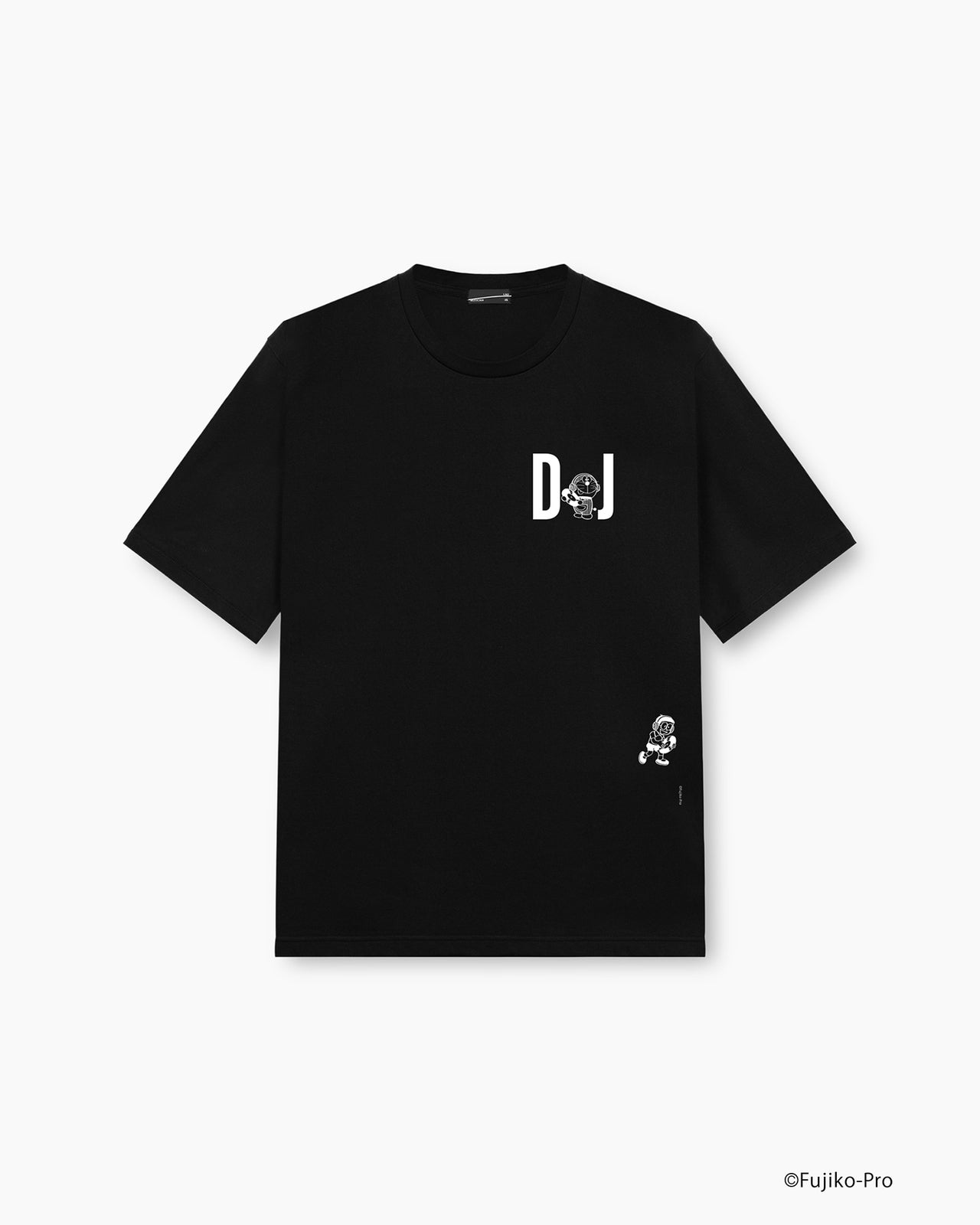 LAD MUSICIAN / 『ドラえもん』 新作スペシャルコレクション Tシャツ テキスト ドラえもん DJ ブラック