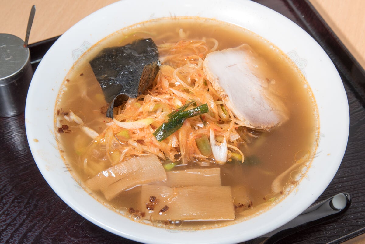 岩手県宮古市『冨士乃屋』ねぎラーメン