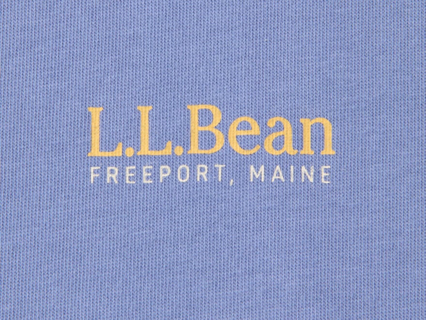 エル・エル・ビーンの涼しいTシャツ モリル・バック・カタディン・ショートスリーブ・ティのロゴ