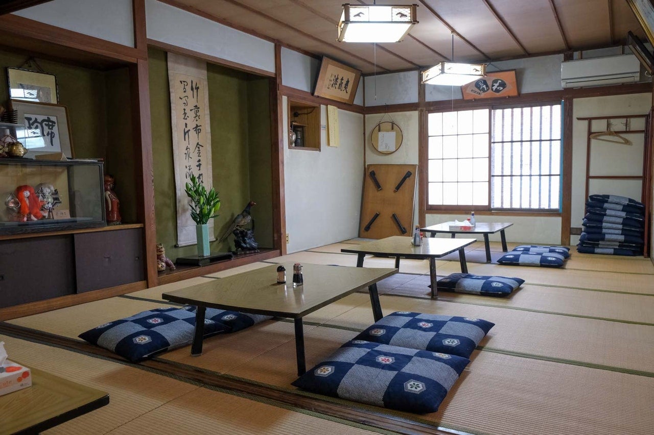 埼玉県寄居町『今井屋』昭和40年代に増築された大広間