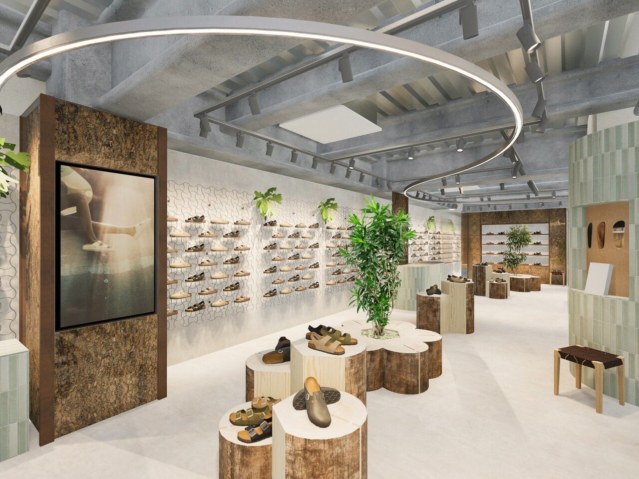 BIRKENSTOCK 渋谷コンセプトストア 内装2