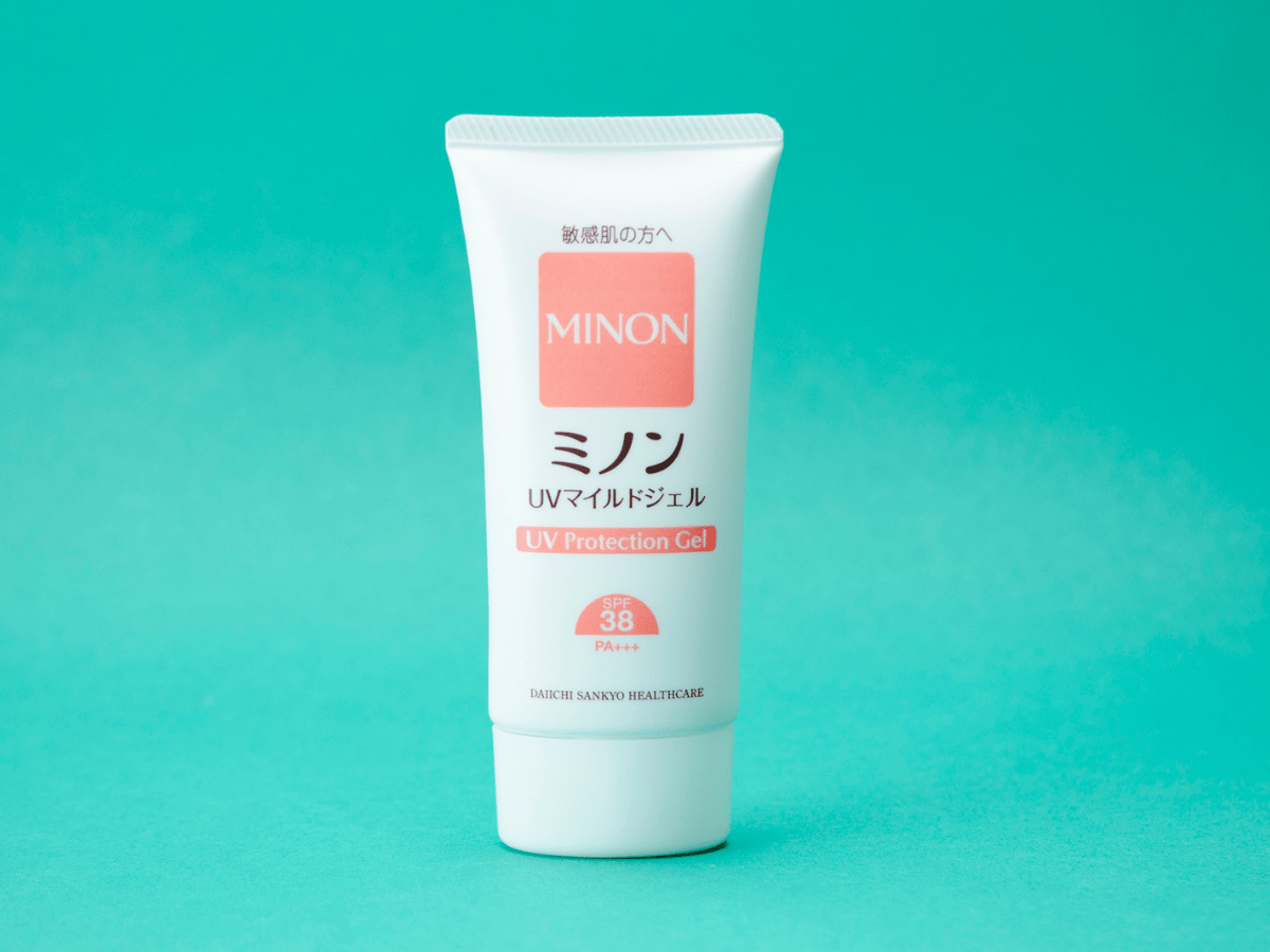 ミノン UVマイルドジェル 商品の全体イメージ