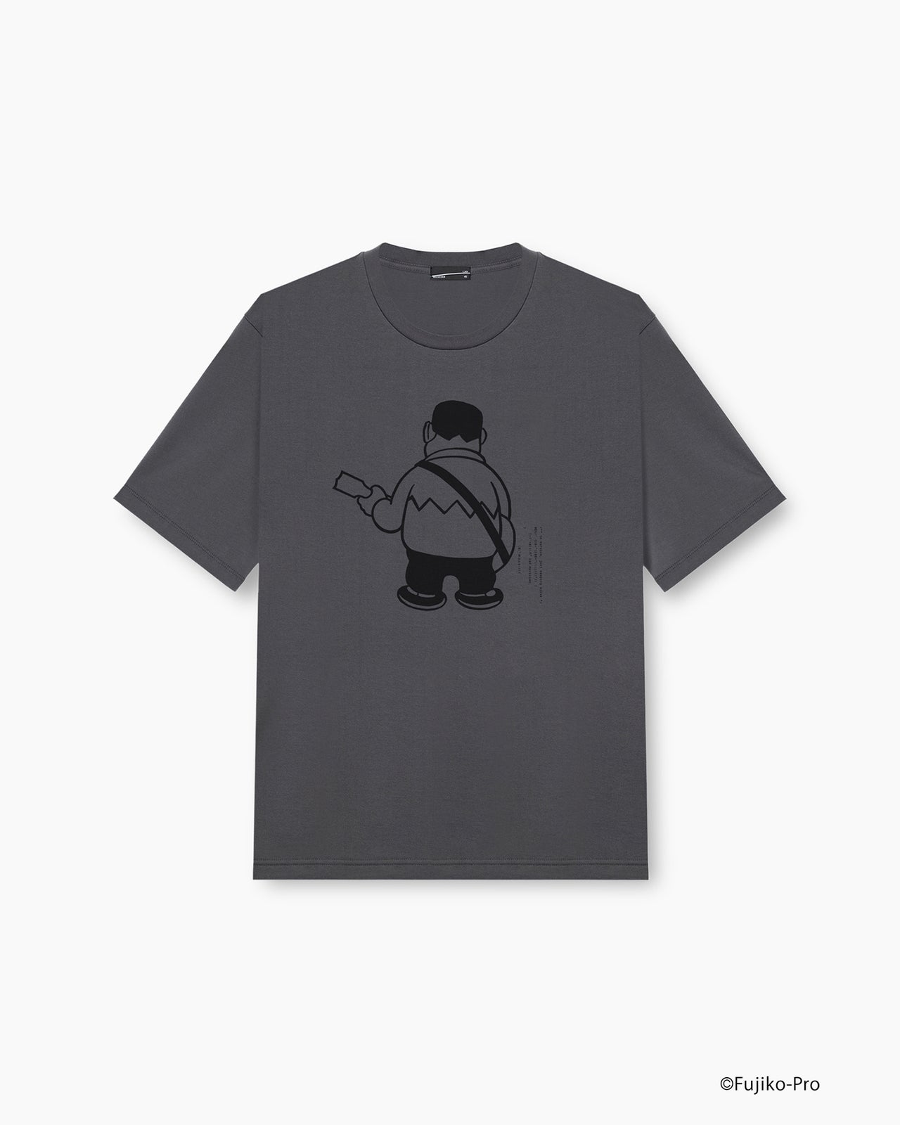 LAD MUSICIAN / 『ドラえもん』 新作スペシャルコレクション Tシャツ テキスト ジャイアン ギター グレー