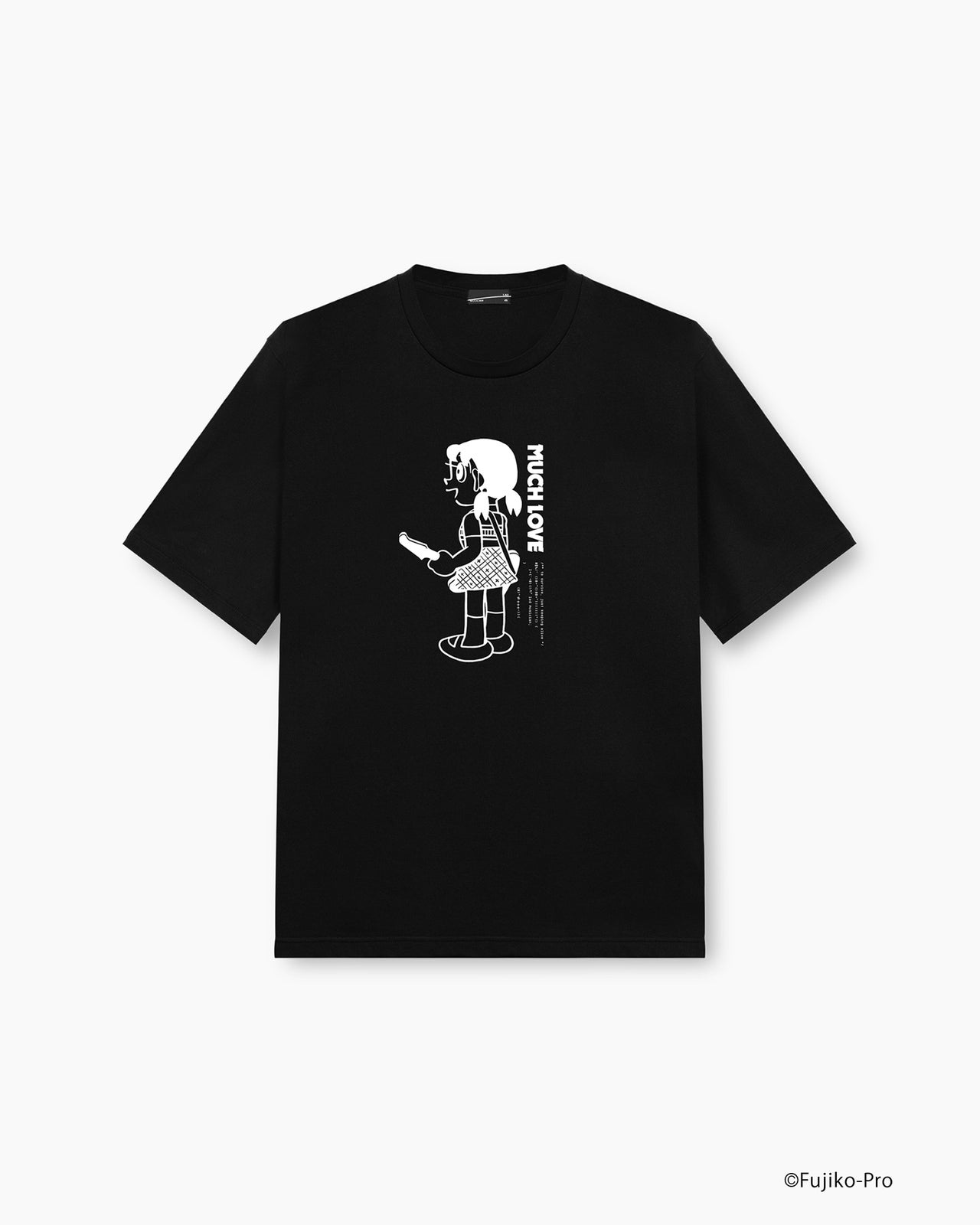 LAD MUSICIAN / 『ドラえもん』 新作スペシャルコレクション Tシャツ テキスト しずか ブラック ギター
