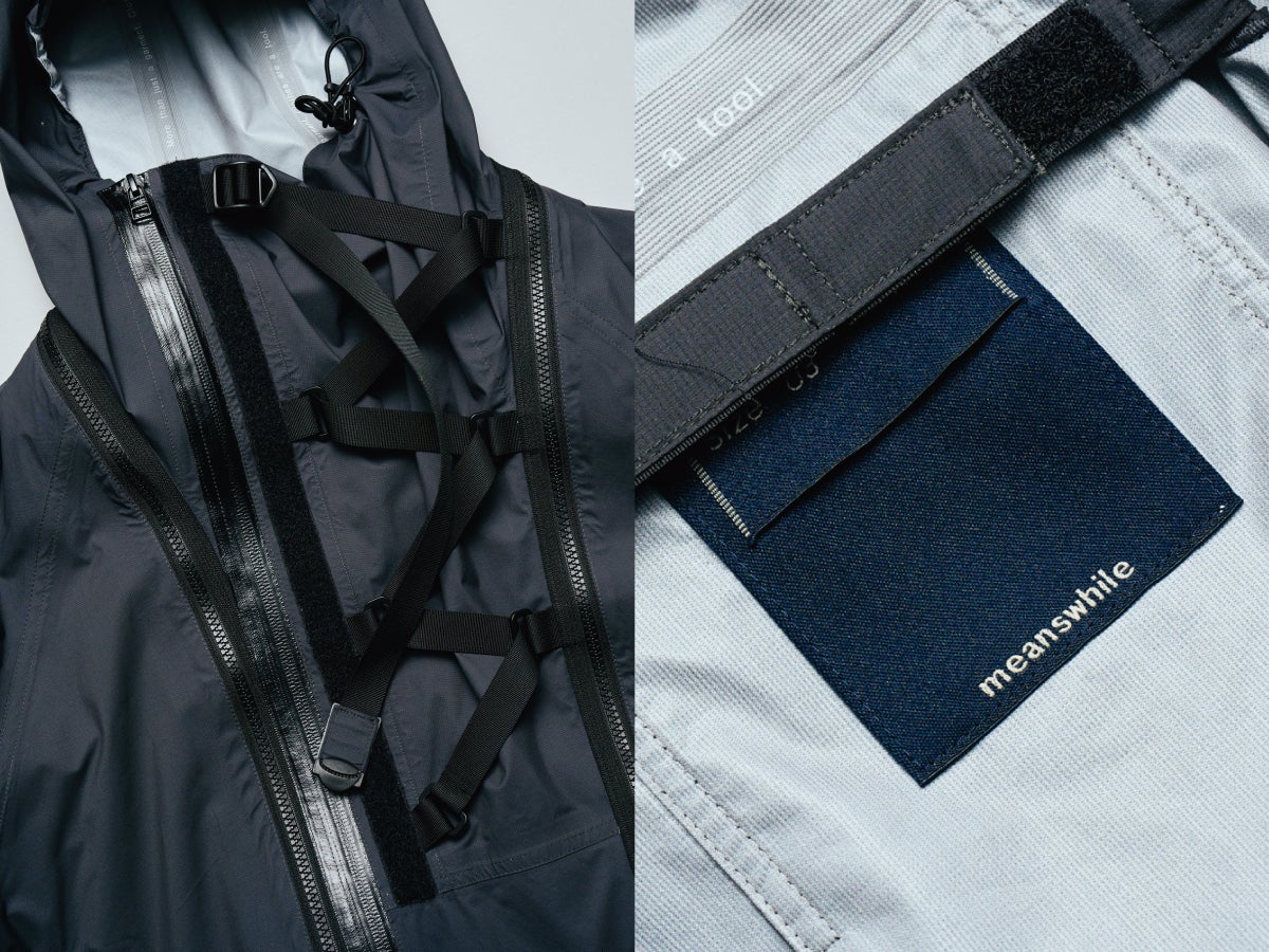 【黒い防水名品】３Wayで着られるミーンズワイルのジャケットがすごすぎる！／Air Circulation System Rain Jacket