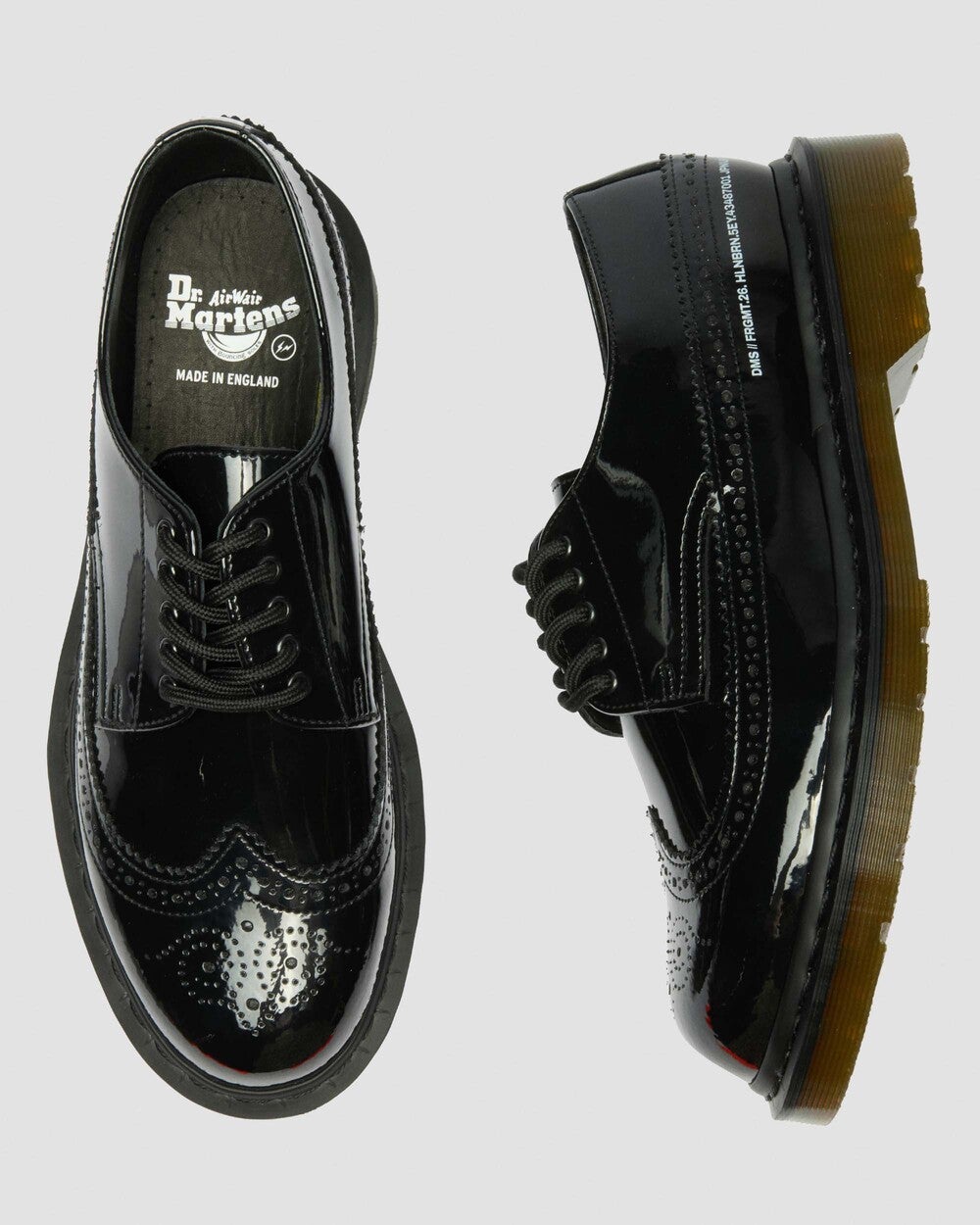 「Dr. Martens」&times;「fragment」 FRAGMENT HOLLINGBORN BROGUE　サイド インソール