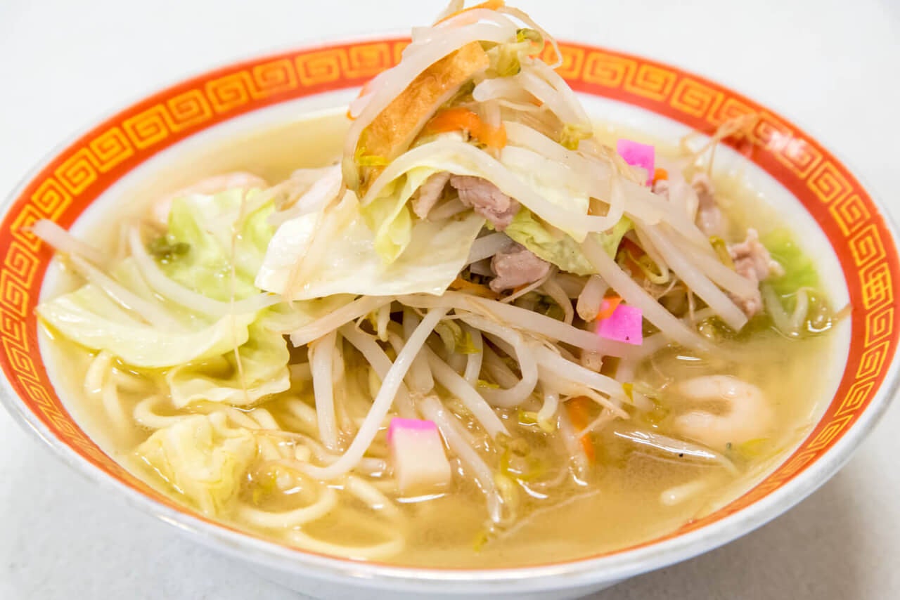 大分県豊後高田市『大寅屋食堂』ちゃんぽん