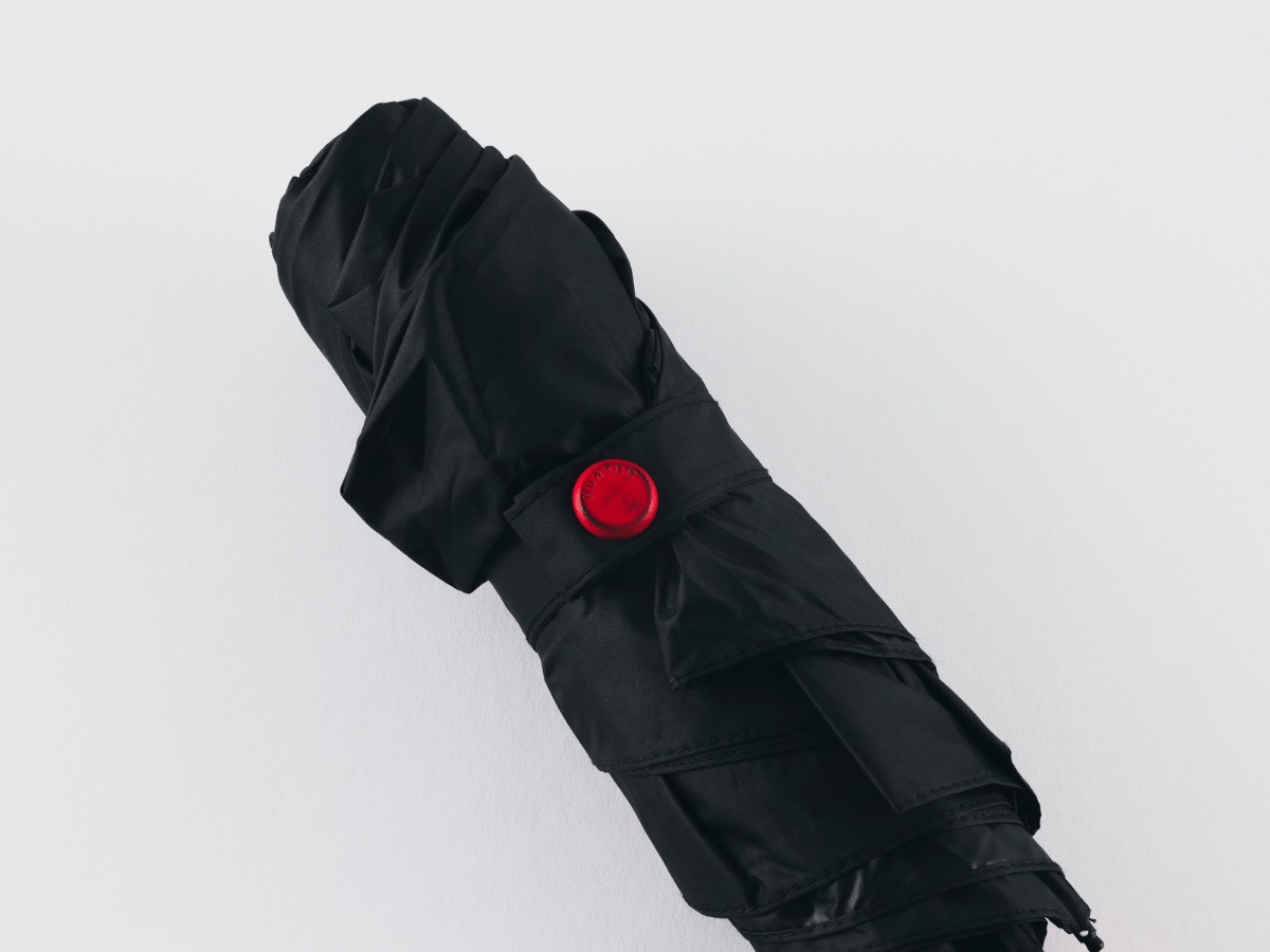 HUNTER ALL WEATHER AUTO UMBRELLAの閉じた状態