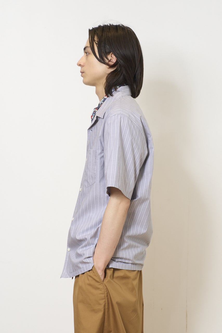ユニクロ最新コラボ/UNIQLO F.RISSO(ユニクロ エフ・リッソ)/サマーカプセルコレクション2026のブロードシャツ サイド