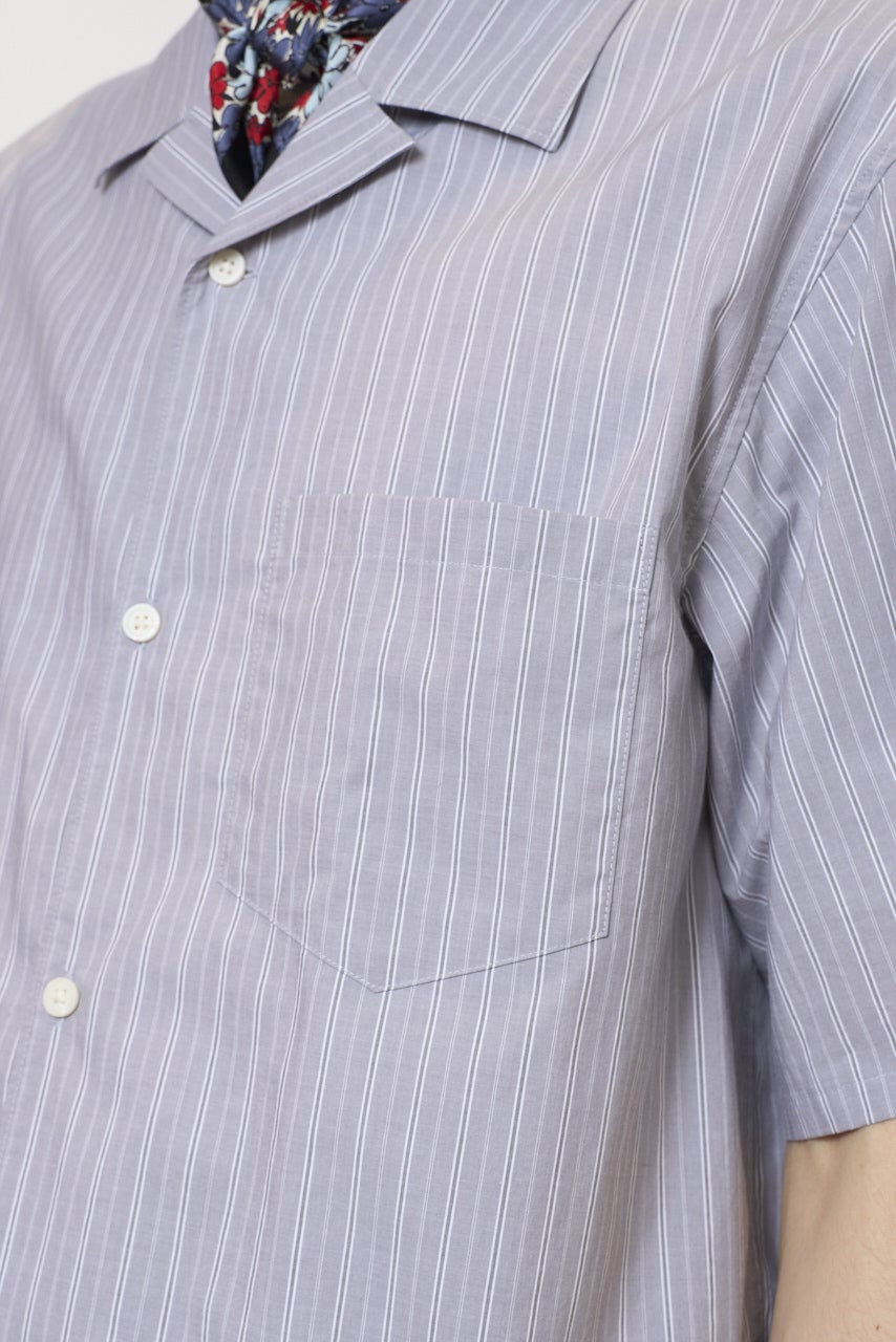 ユニクロ最新コラボ/UNIQLO F.RISSO(ユニクロ エフ・リッソ)/サマーカプセルコレクション2026のブロードシャツ 胸ポケット