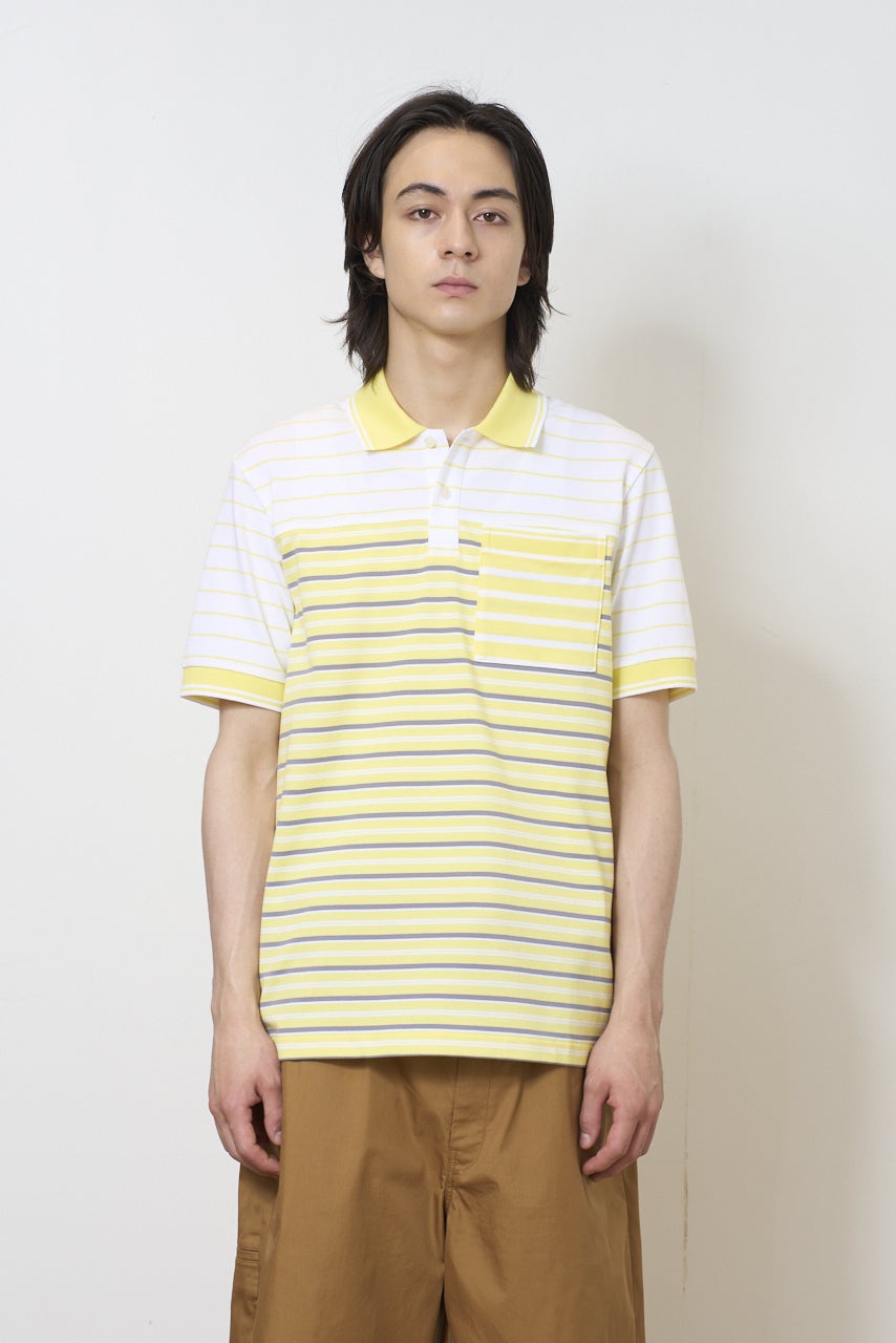 ユニクロ最新コラボ/UNIQLO F.RISSO(ユニクロ エフ・リッソ)/サマーカプセルコレクション2026のドライカノコスリムフィットボーダーポロシャツ