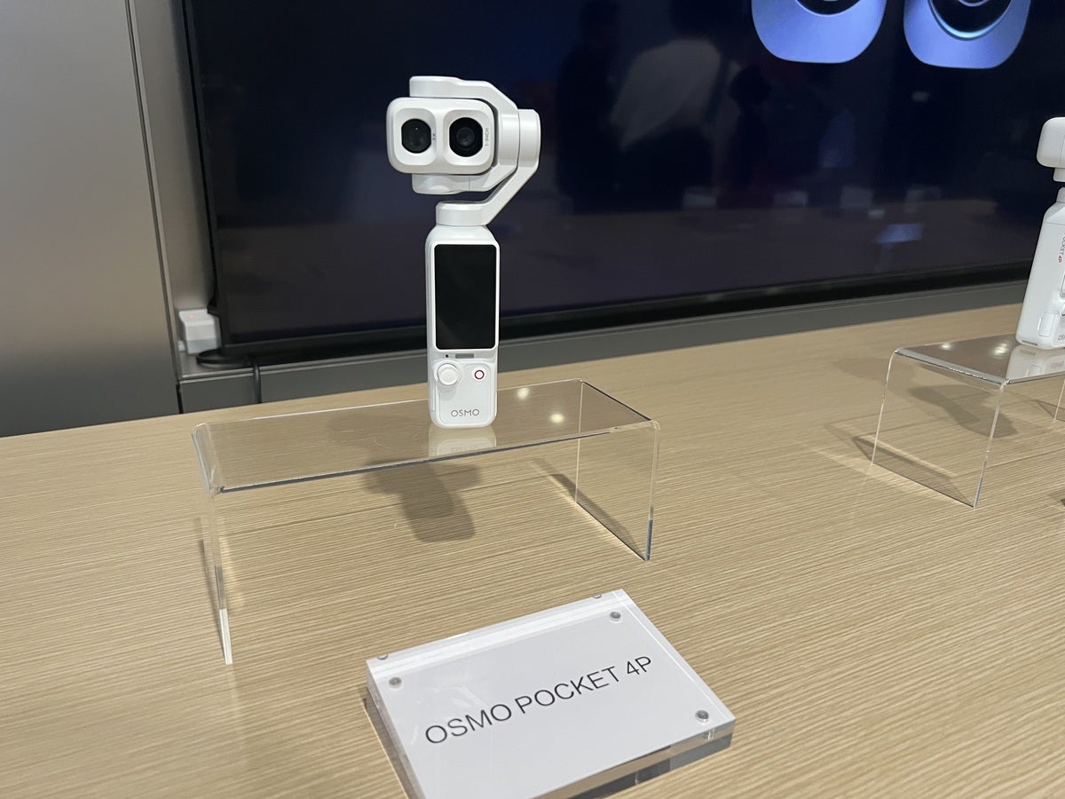 OSMO POCKET 4Pは新色のホワイトも登場。