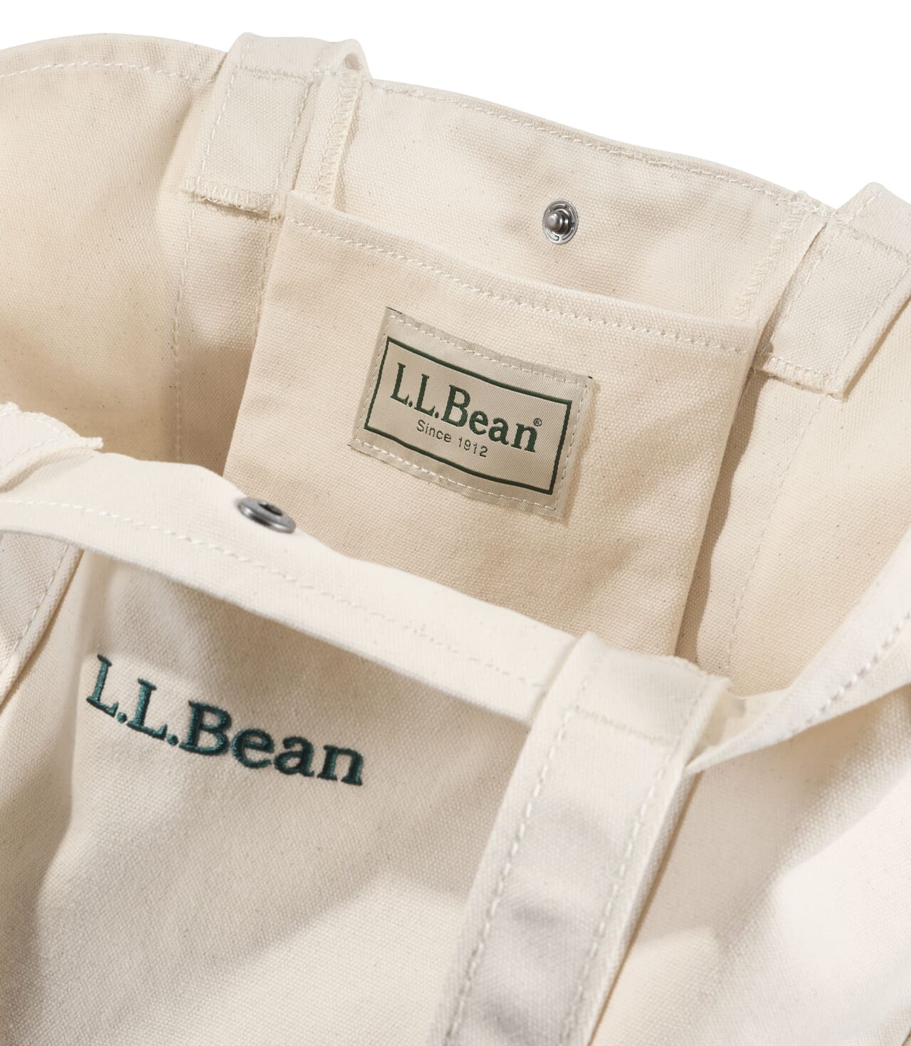 L.L.Bean グローサリー・トート タグ寄り
