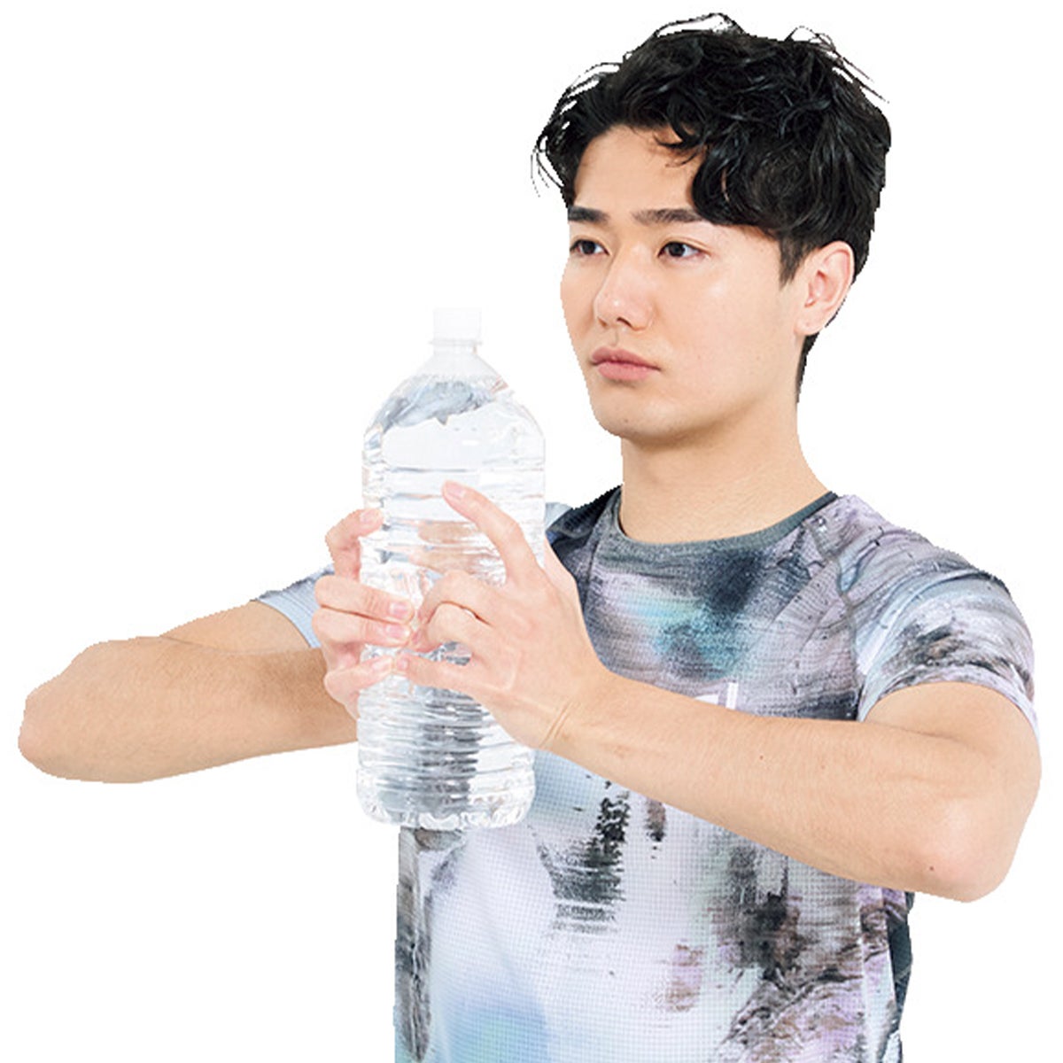 パームプレスの基本姿勢