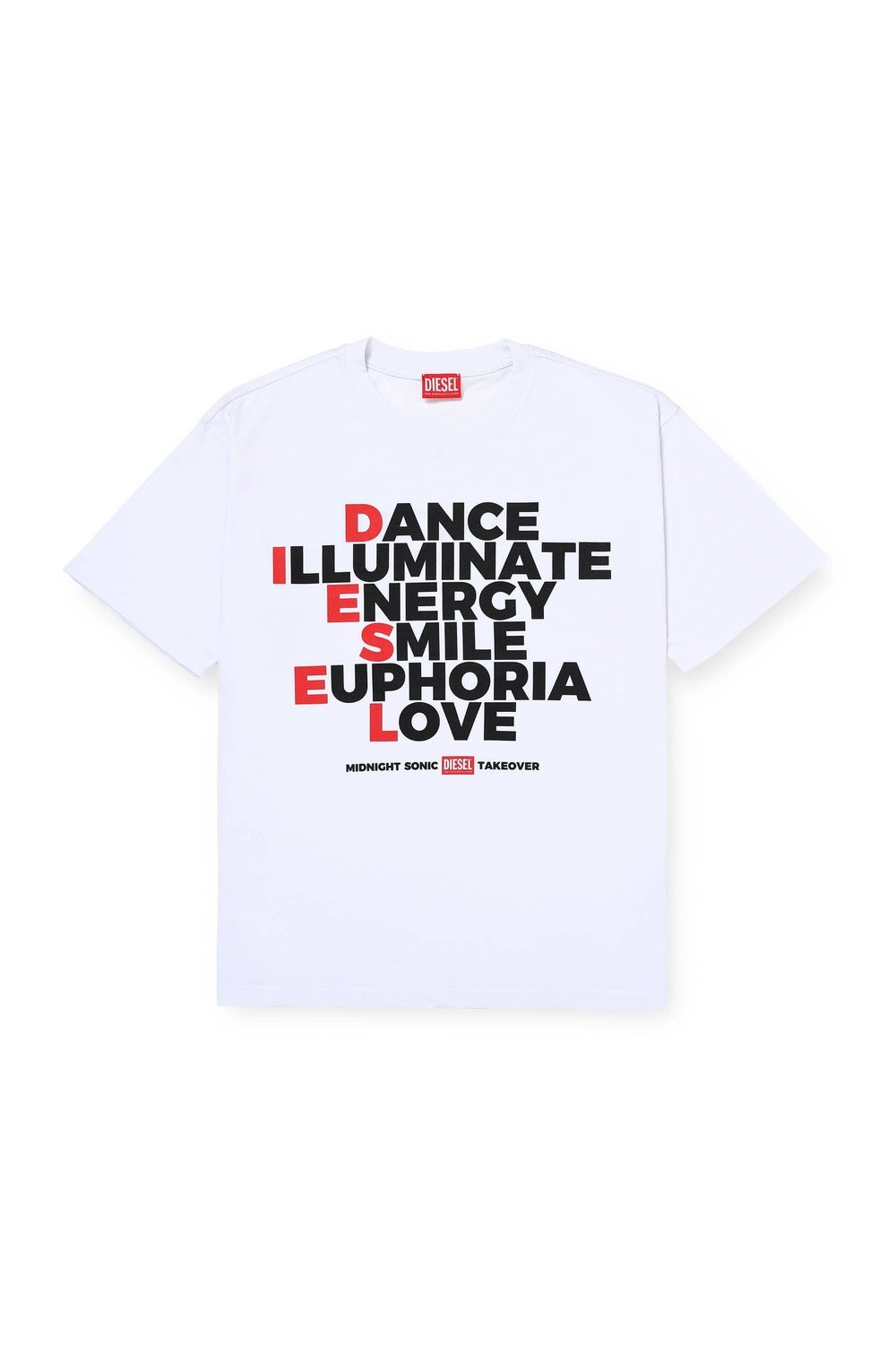 DIESEL × SUMMER SONIC限定 コラボレーションTシャツ ホワイト 正面