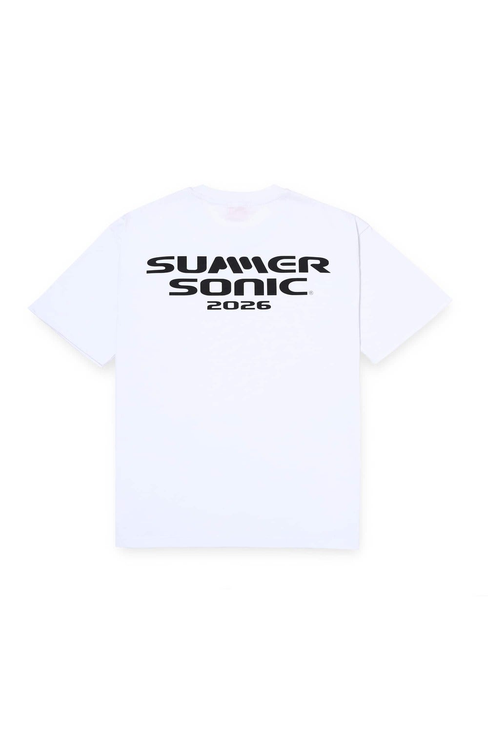 DIESEL × SUMMER SONIC限定 コラボレーションTシャツ ホワイト 後ろ