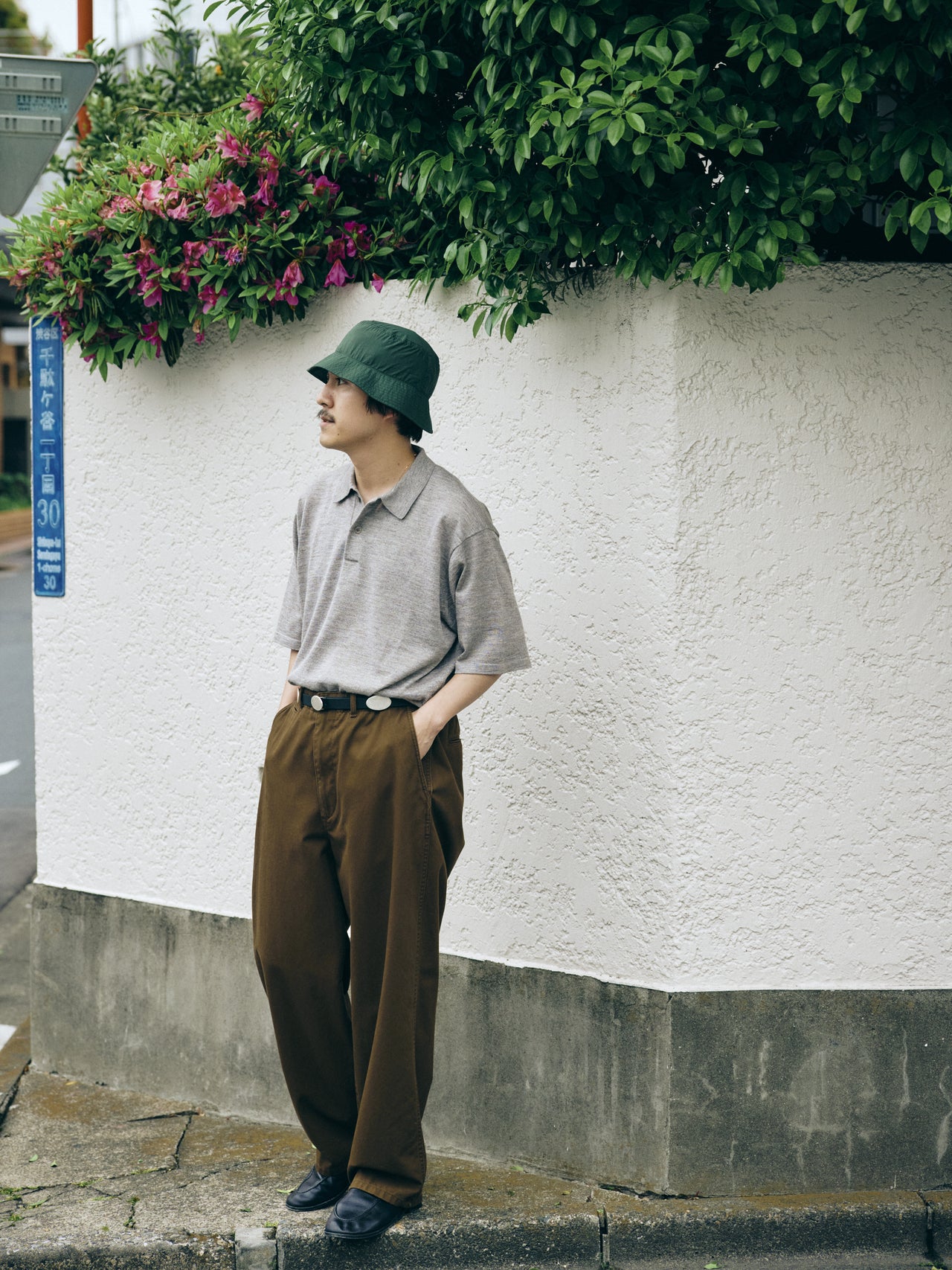 〈Anderson’s for Steven Alan〉のベルトの着こなし 4