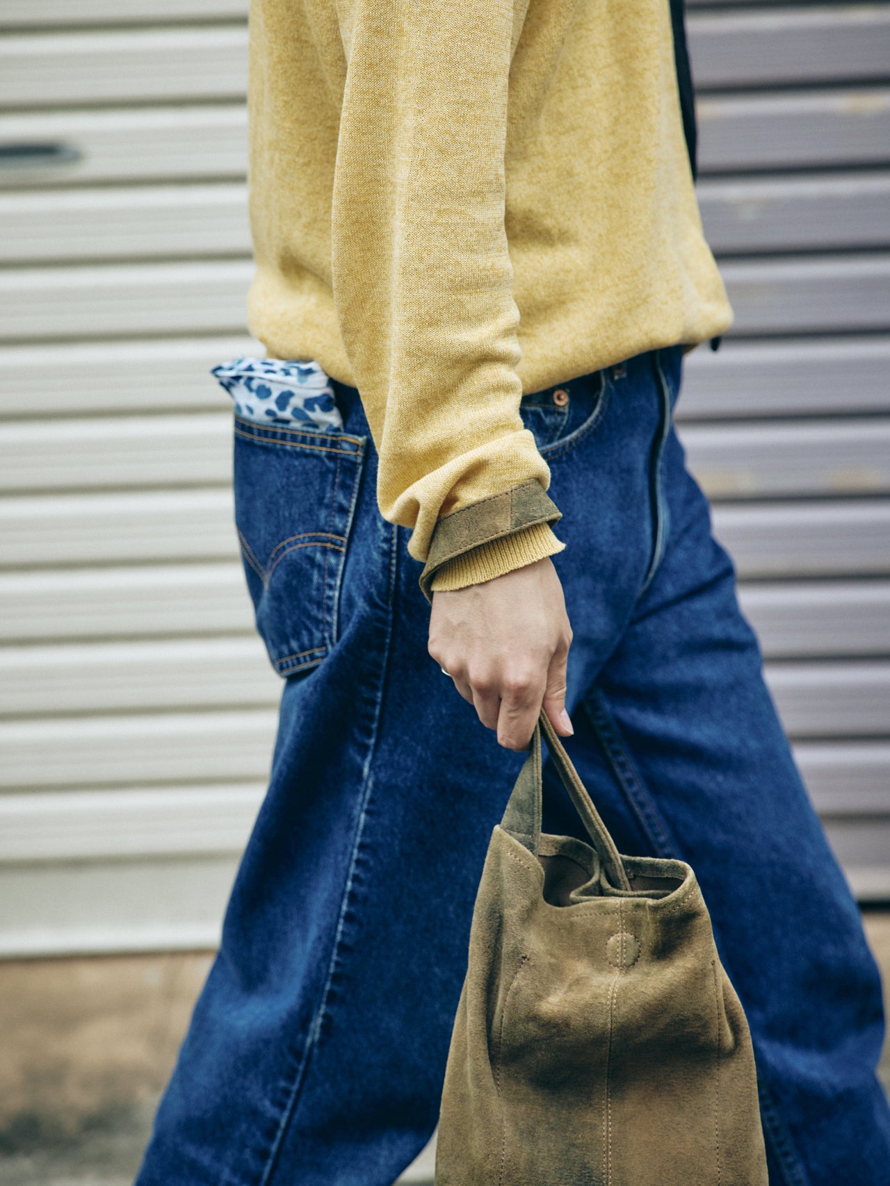 〈morphee for Steven Alan〉のトートバッグの着こなし 2
