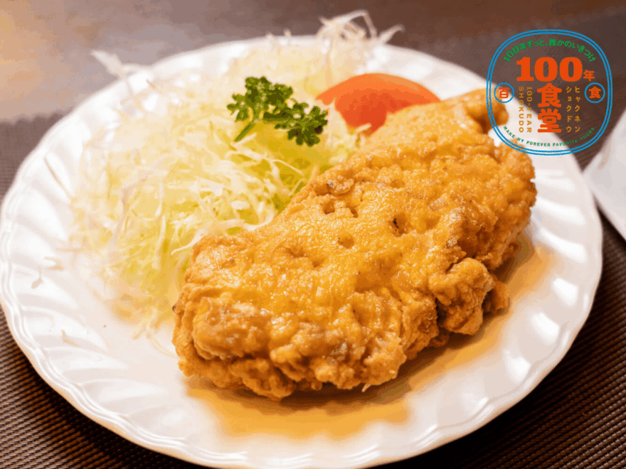 【東京都・神田淡路町】ひいお爺ちゃんの味を守る。夏目漱石も食した“洋風かきあげ”が名物の「松栄亭」【100年食堂】