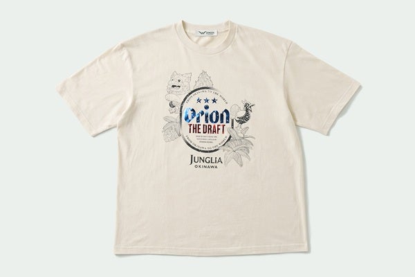 ジャングリア沖縄&times;オリオンビール コラボグッズ Tシャツ