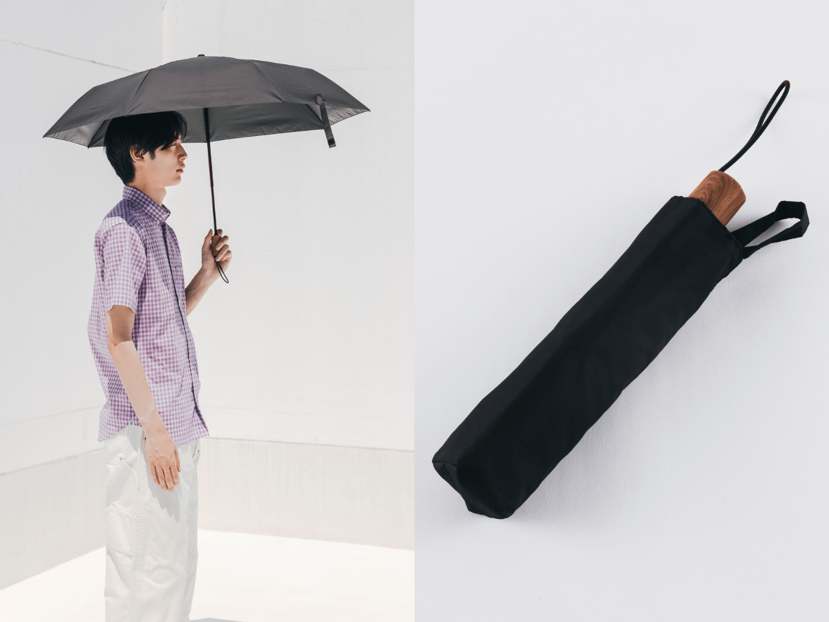 今年も「ユニクロ」の日傘が話題。日差しを遮るだけでなく、大雨にも耐えうるタフさが魅力！／UVカットコンパクトアンブレラ遮熱