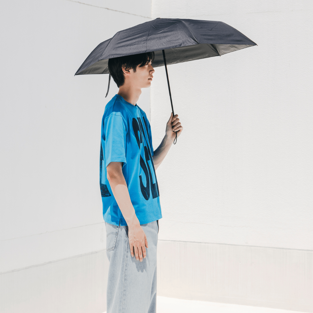 Waterfrontクイックシャット®︎ライトUVブロック折55cmの使用例