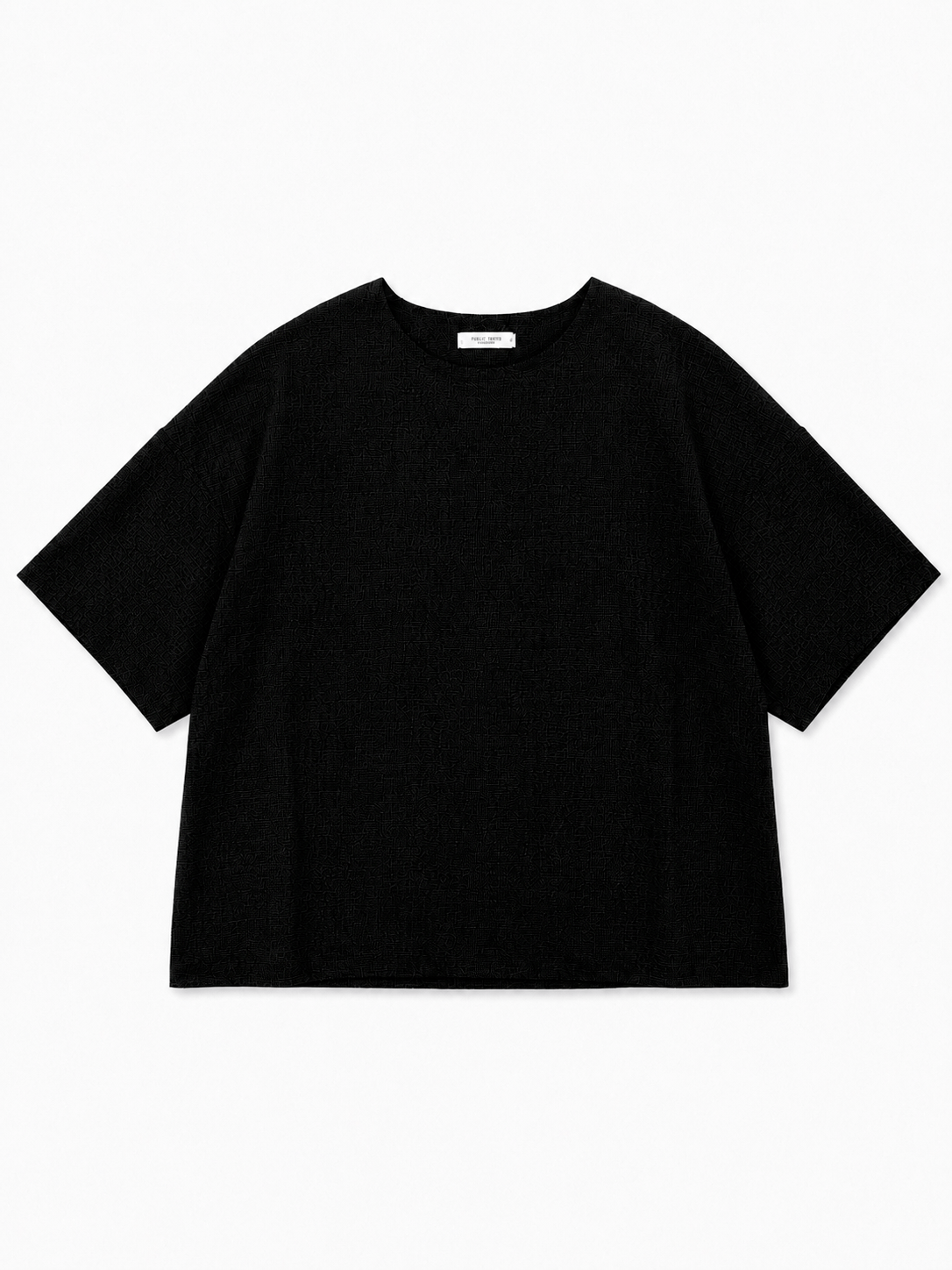 PUBLIC TOKYO ブラック Tシャツ