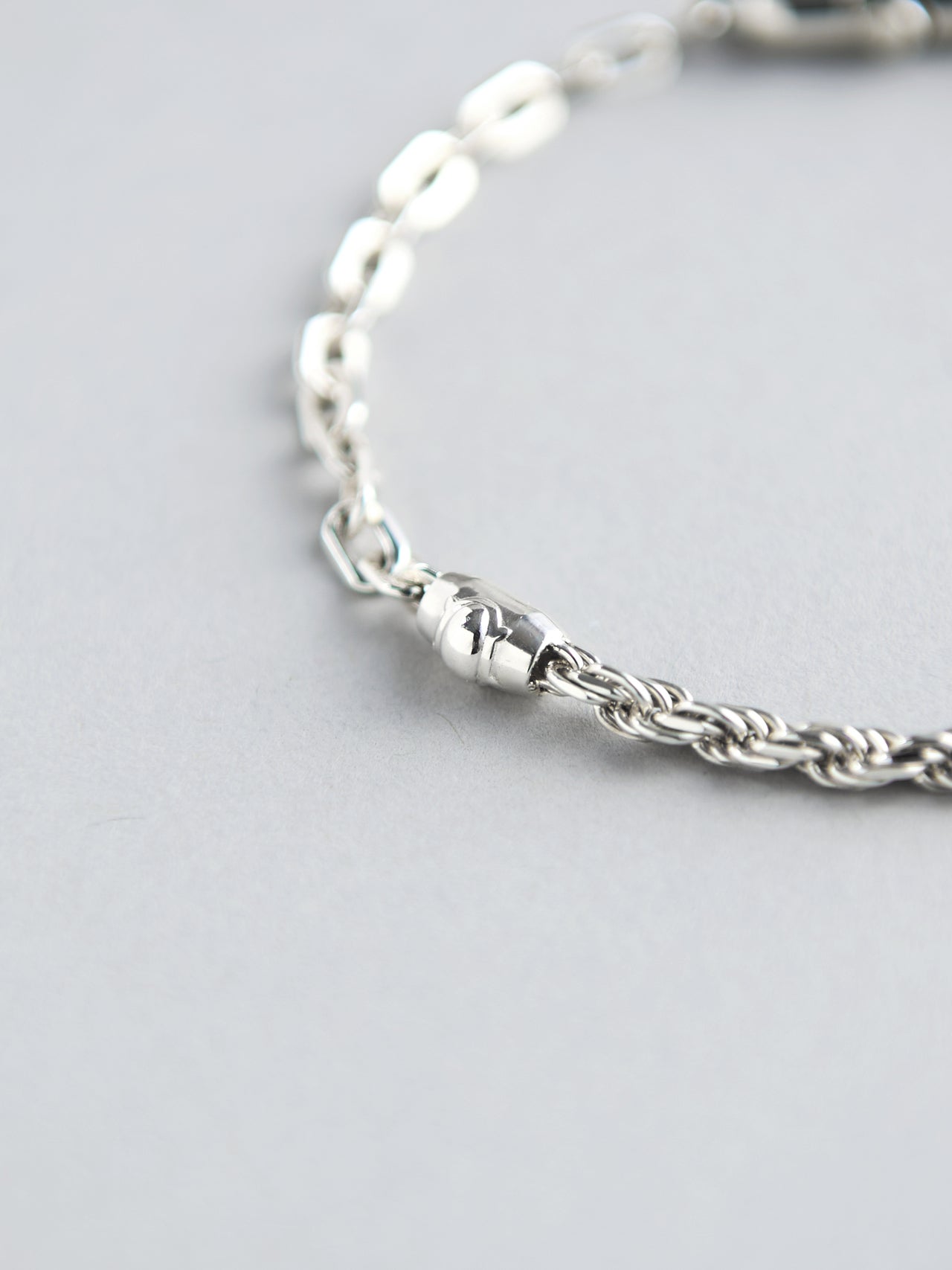 ボッテガ・ヴェネタのシルバーアクセサリー／ヴェネタ ブレスレットのシルバーパーツ