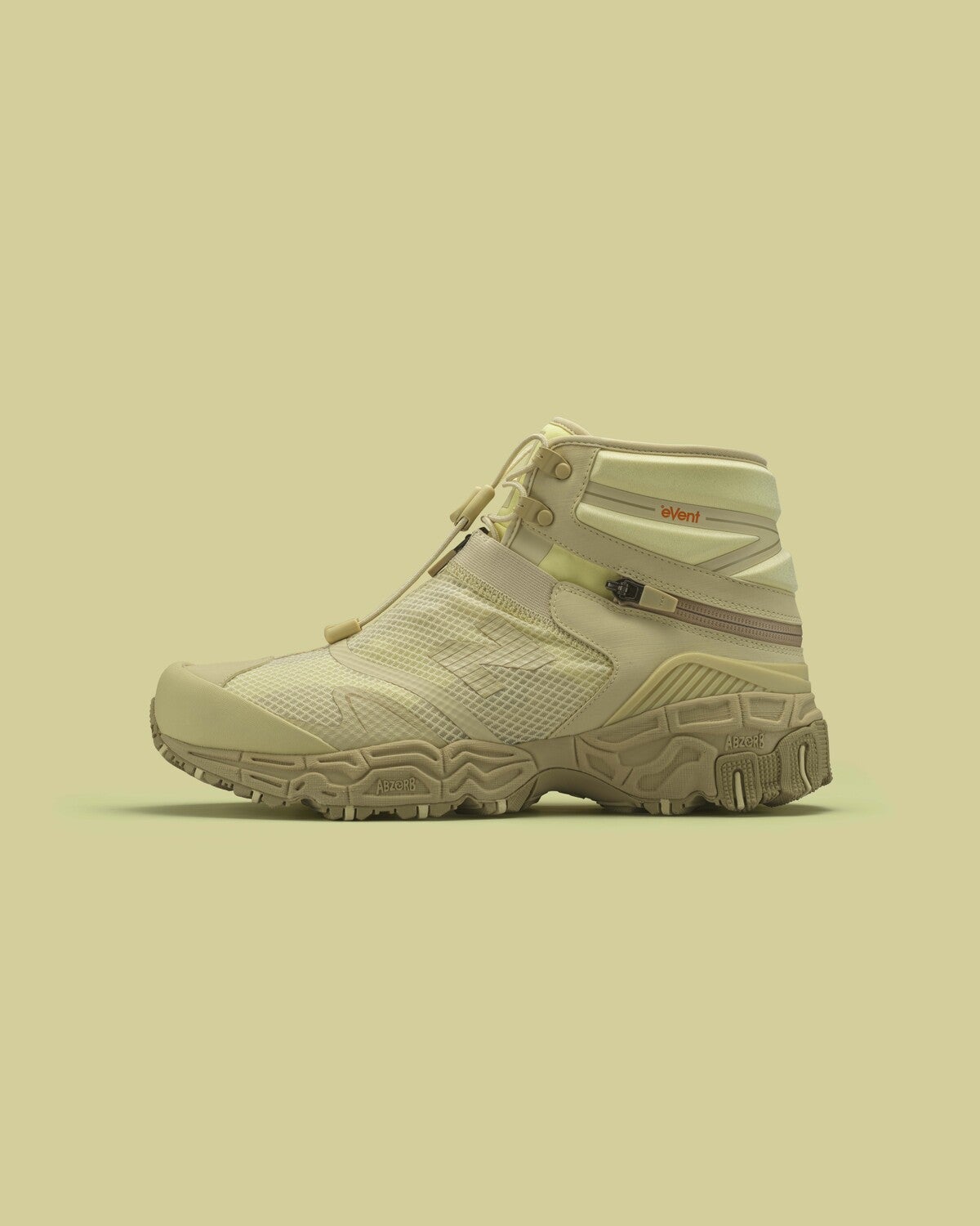 TOKYO DESIGN STUDIO New Balance Niobium Concept 1　バターイエロー　ハイカット　サイド