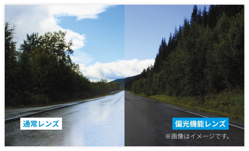 メガネブランド「Zoff」 ドライブ 使用感イメージ