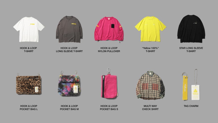 NEWS 増田貴久/ファッションブランド「Yellow by TAKAHISA MASUDA」ラインナップ2