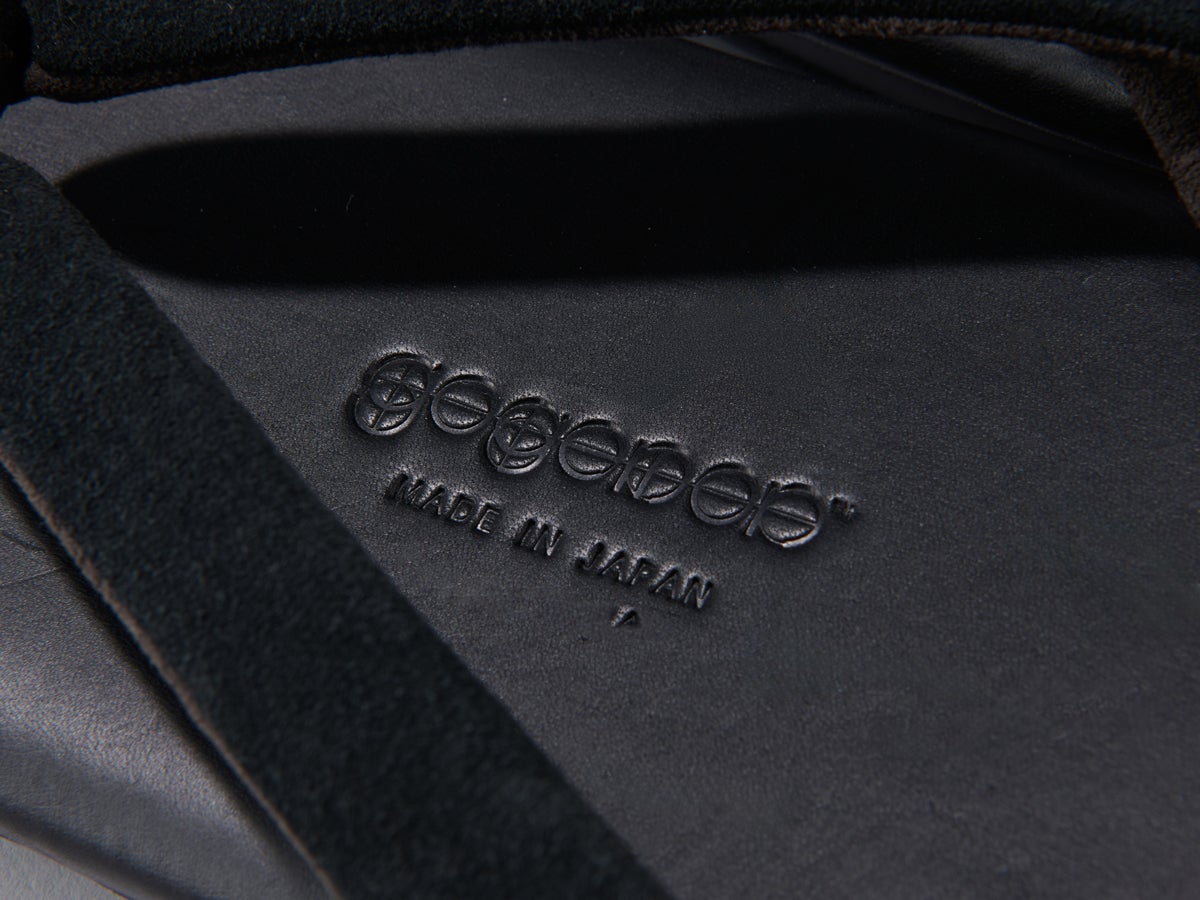 ゴエモンのサンダル/SETTA × SNEAKER “ unda ” / LEATHER SUMIのフットベッド