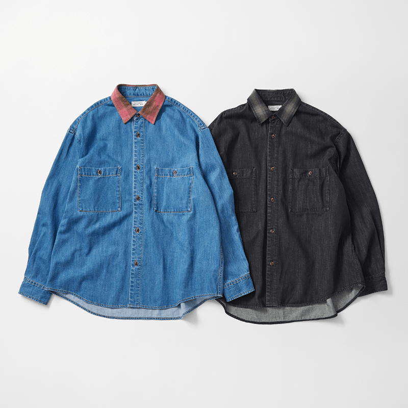 niko and ... JEANS(ニコアンド ジーンズ)の2026年秋冬の新作のデニムシャツ