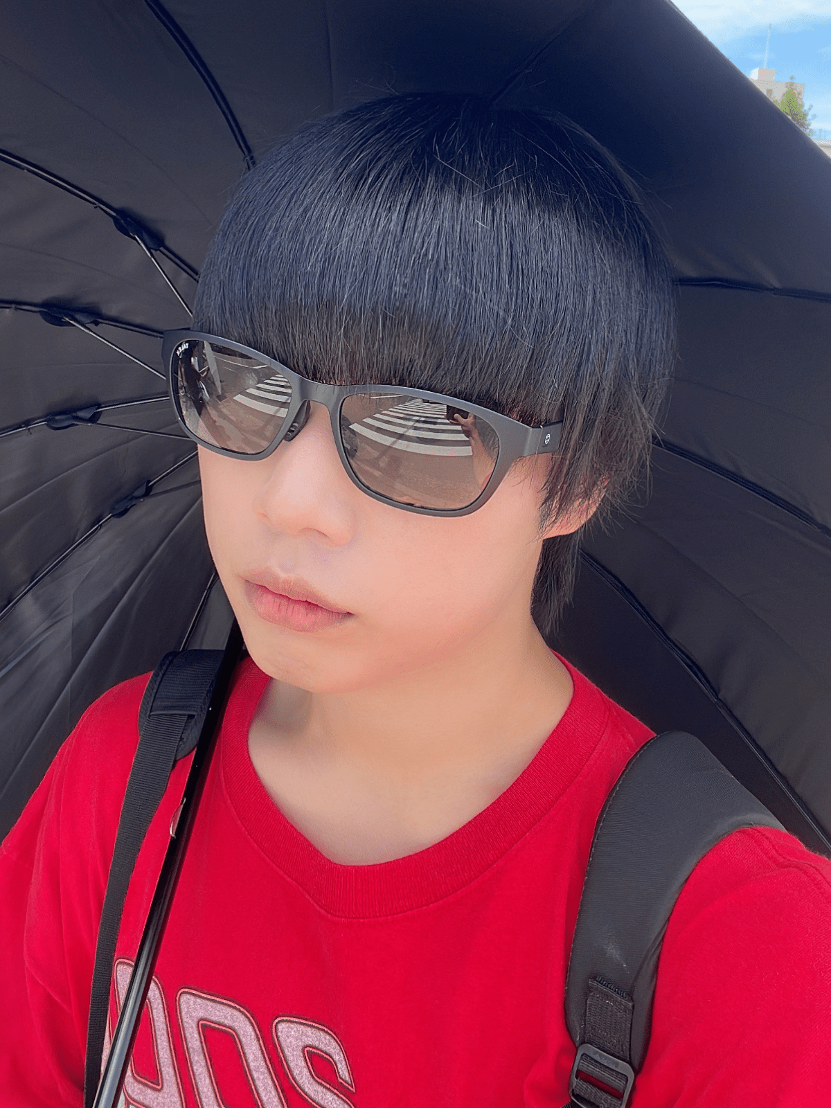 「UVO(ウーボ) 最強の日傘 完全遮光100% 晴雨兼用 8本骨/長傘」