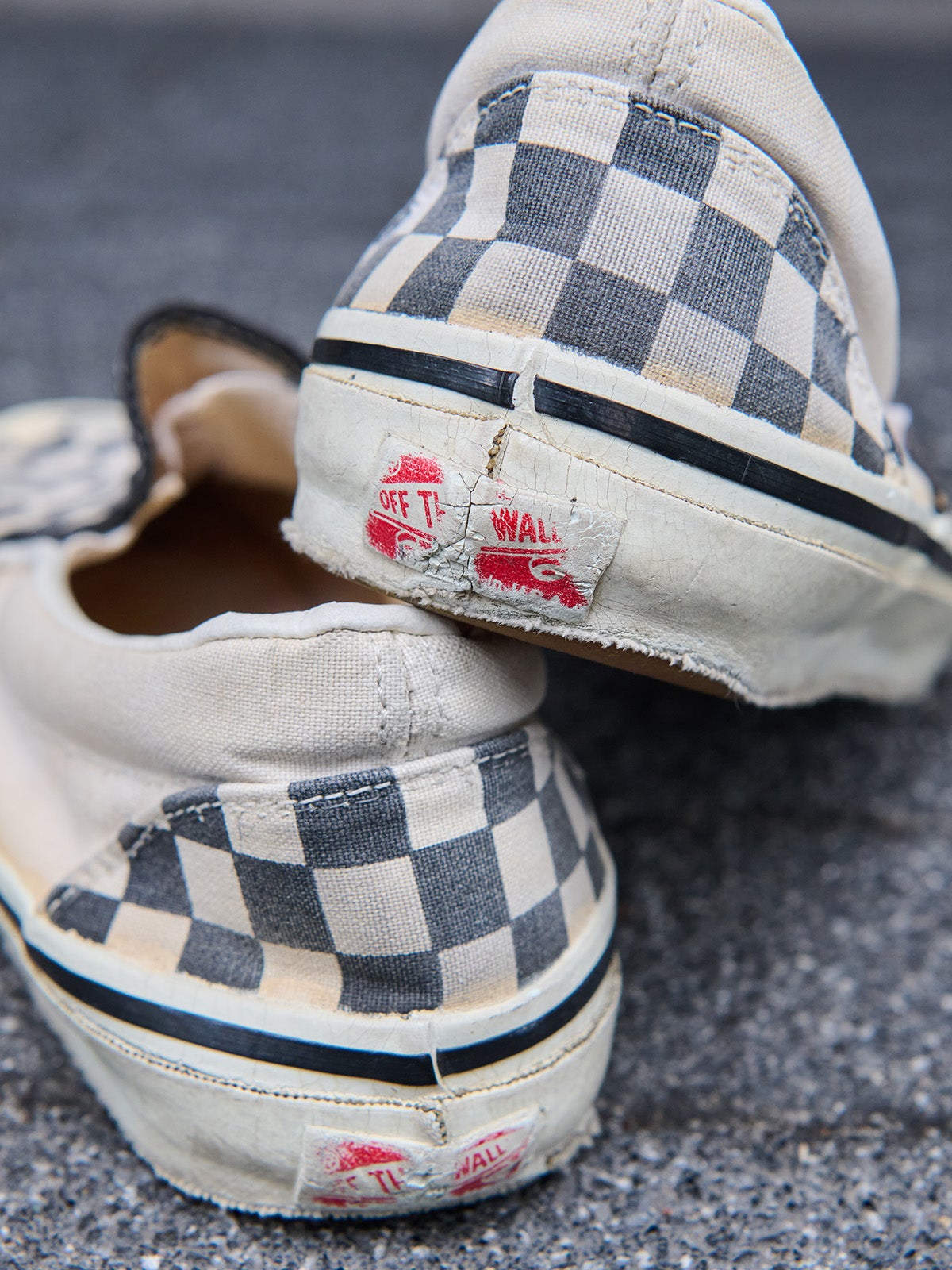 VANS 「VINTAGE SLIP-ON MADE IN USA」かかと