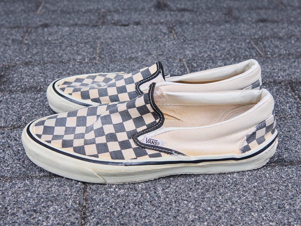 VANS 「VINTAGE SLIP-ON MADE IN USA」サイド